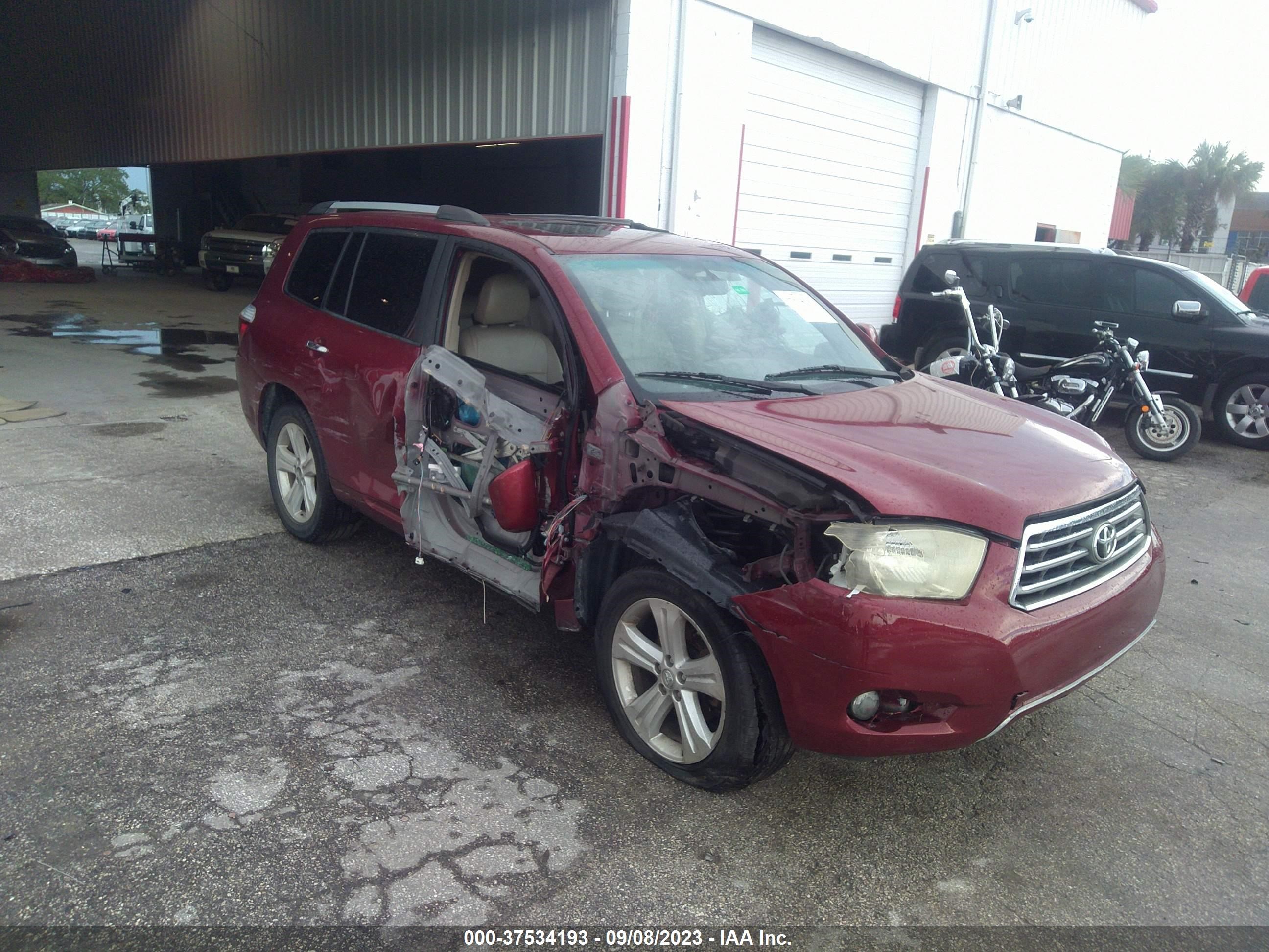 TOYOTA HIGHLANDER 2008 jteds42a882052433