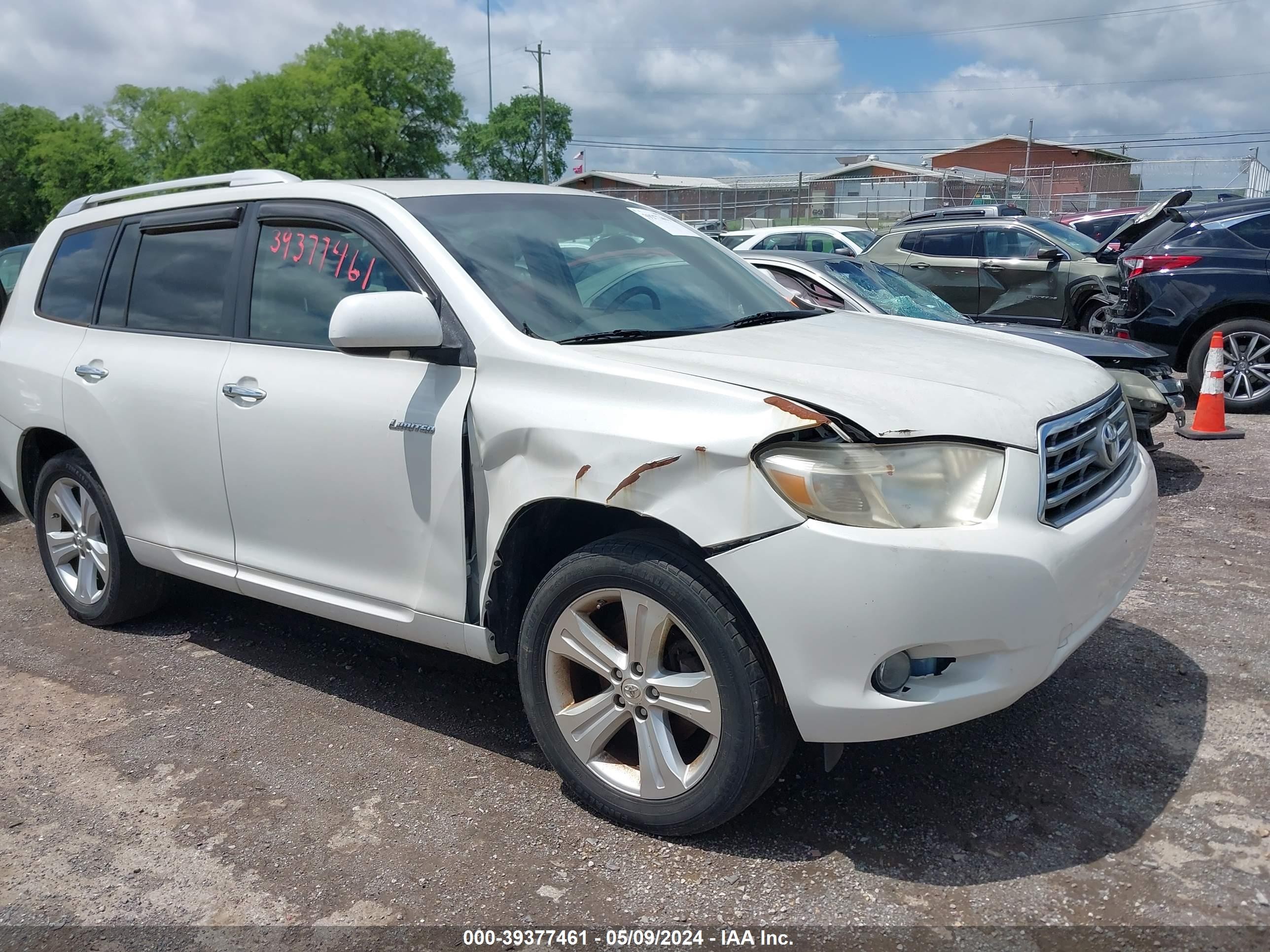 TOYOTA HIGHLANDER 2009 jteds42a892082629