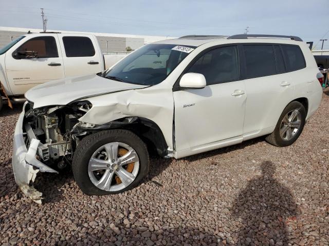 TOYOTA HIGHLANDER 2008 jteds43a082012538