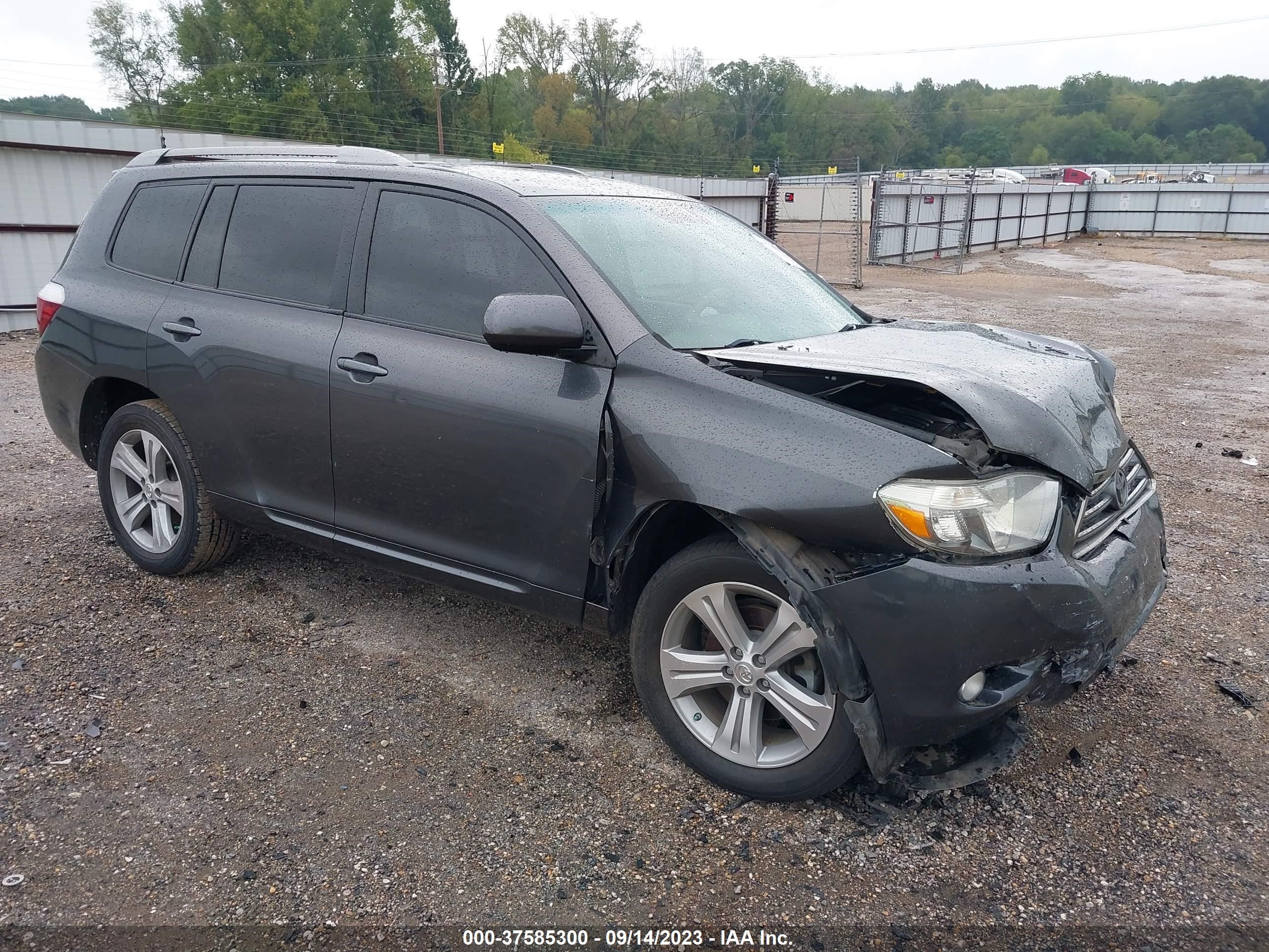 TOYOTA HIGHLANDER 2008 jteds43a082030909