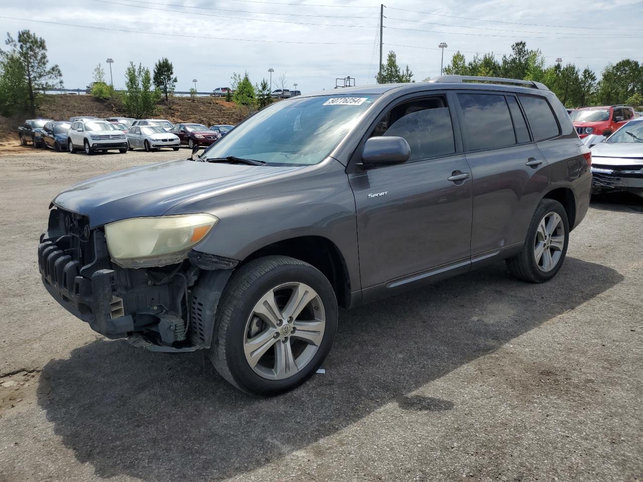 TOYOTA HIGHLANDER 2008 jteds43a182027288