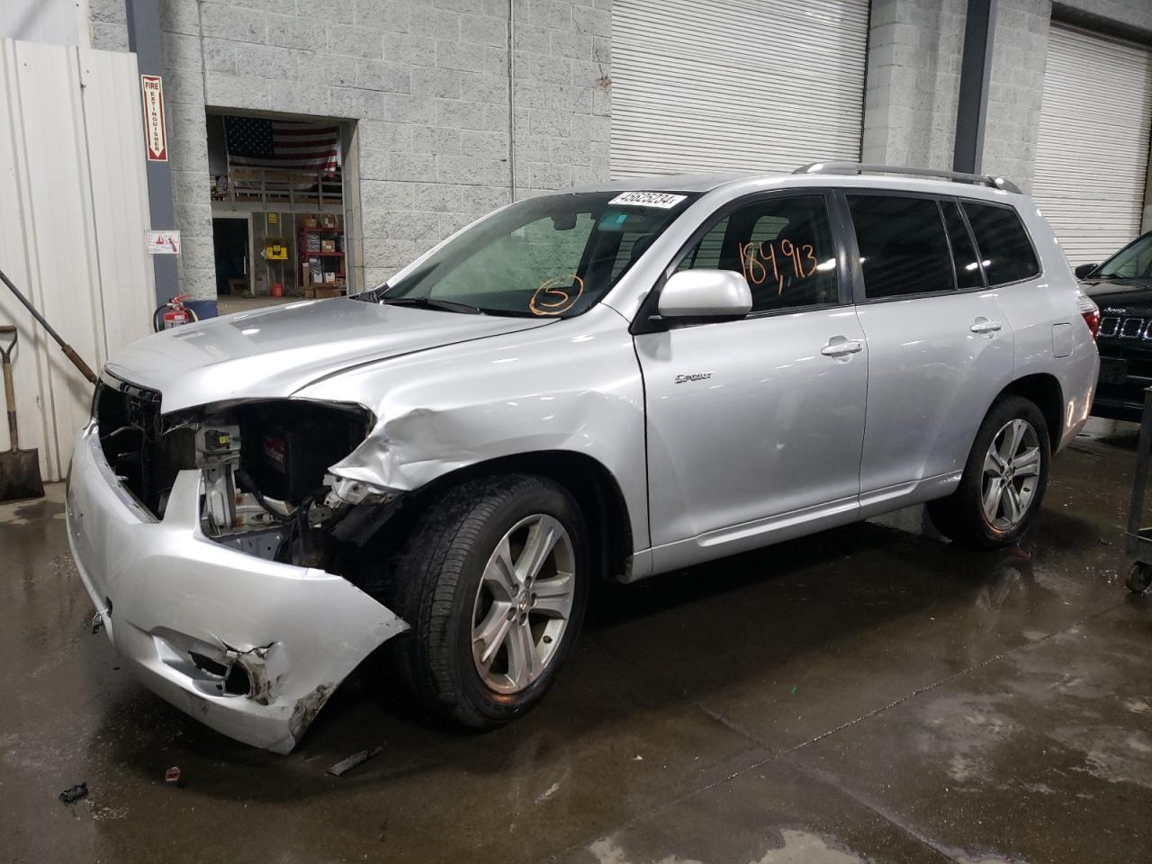 TOYOTA HIGHLANDER 2008 jteds43a282003095