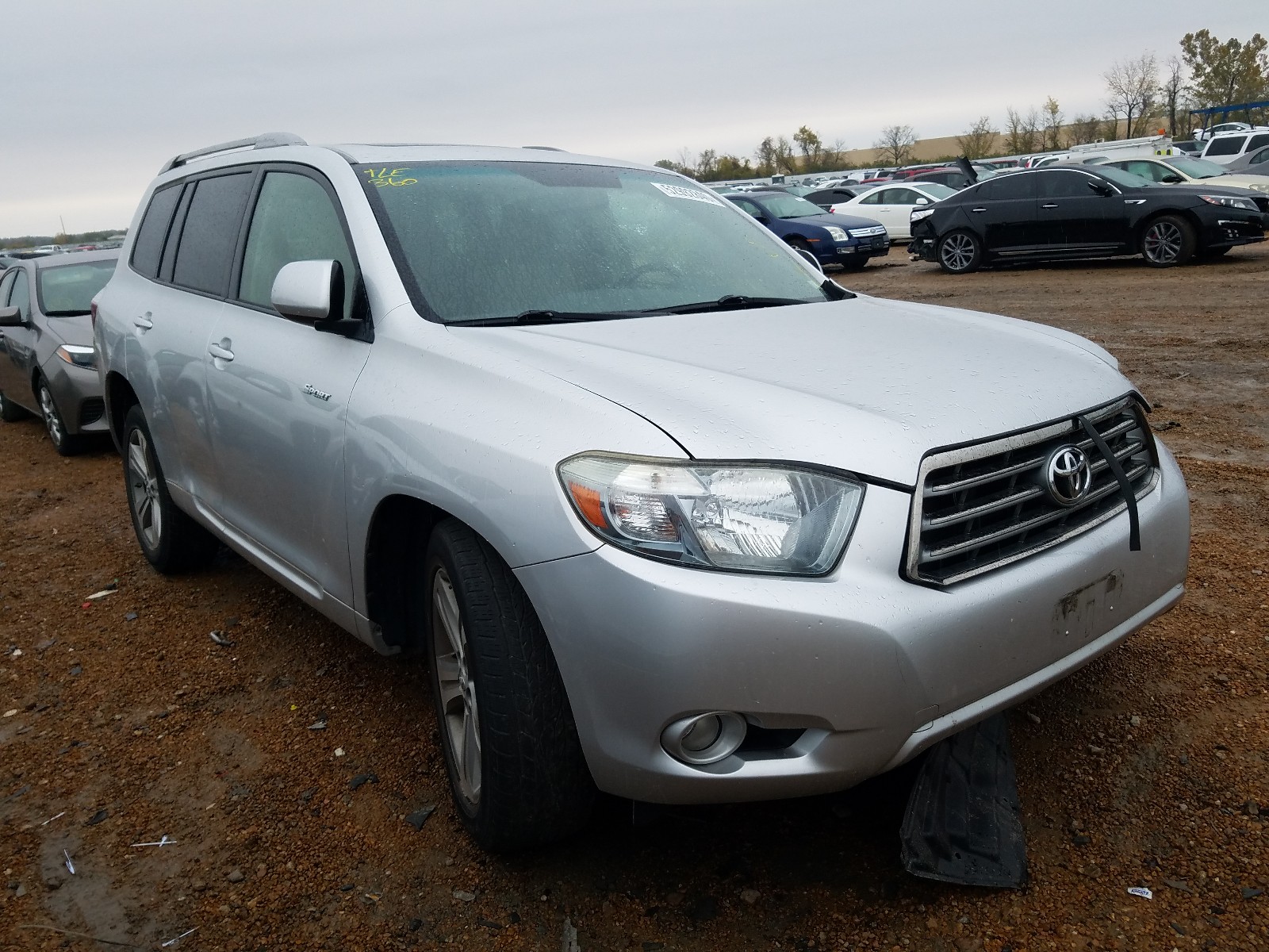 TOYOTA HIGHLANDER 2008 jteds43a282010788