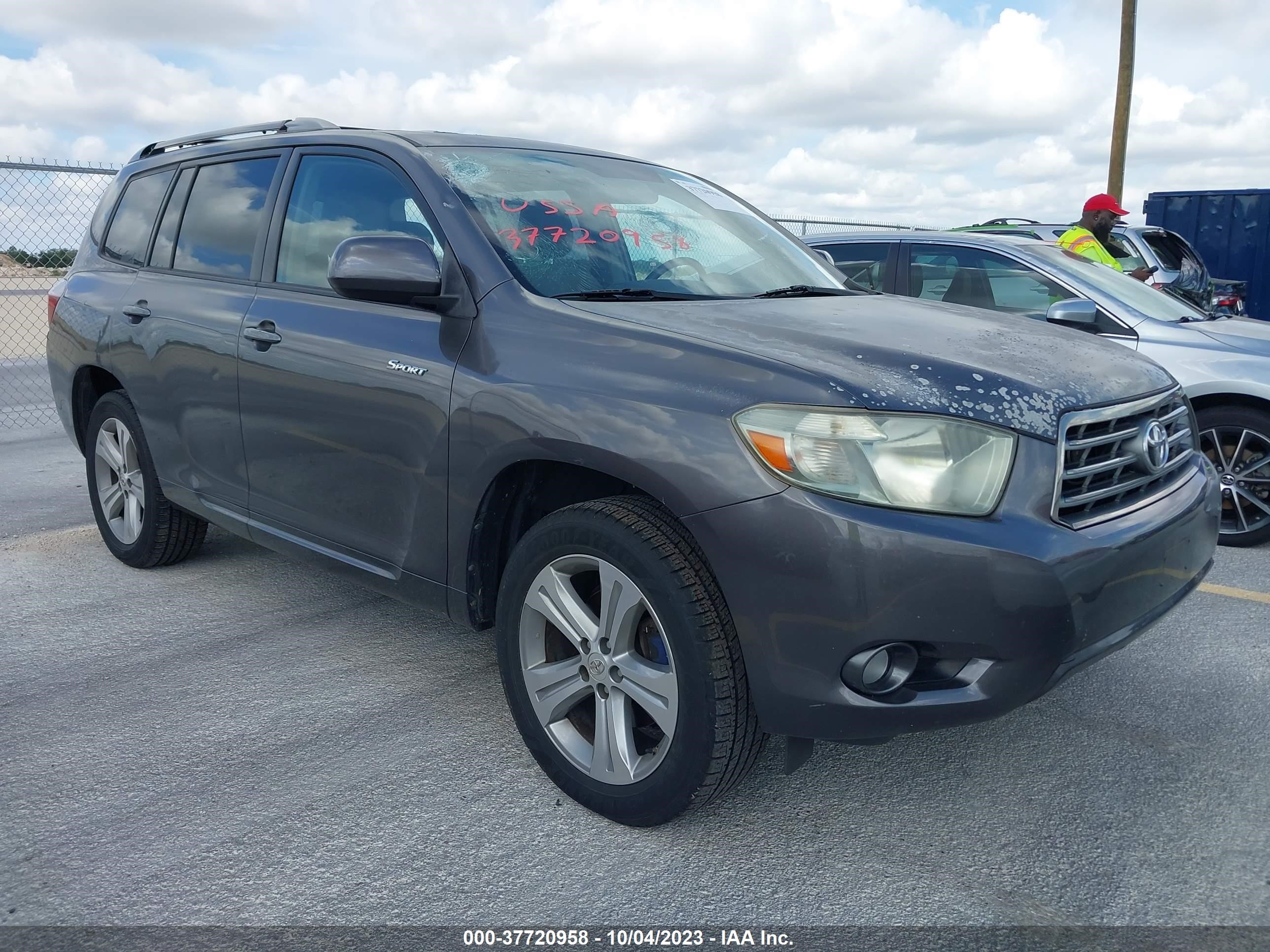 TOYOTA HIGHLANDER 2008 jteds43a482028449