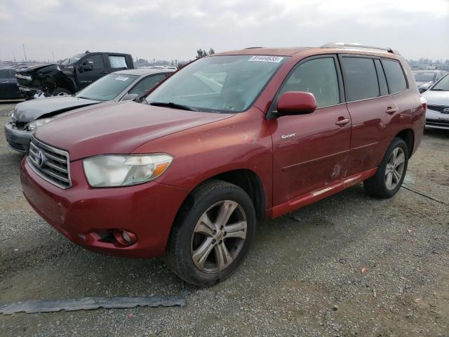 TOYOTA HIGHLANDER 2008 jteds43a482060611