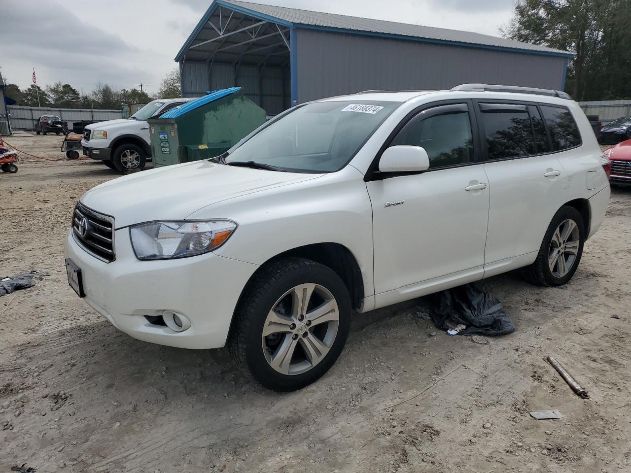 TOYOTA HIGHLANDER 2008 jteds43a482066327