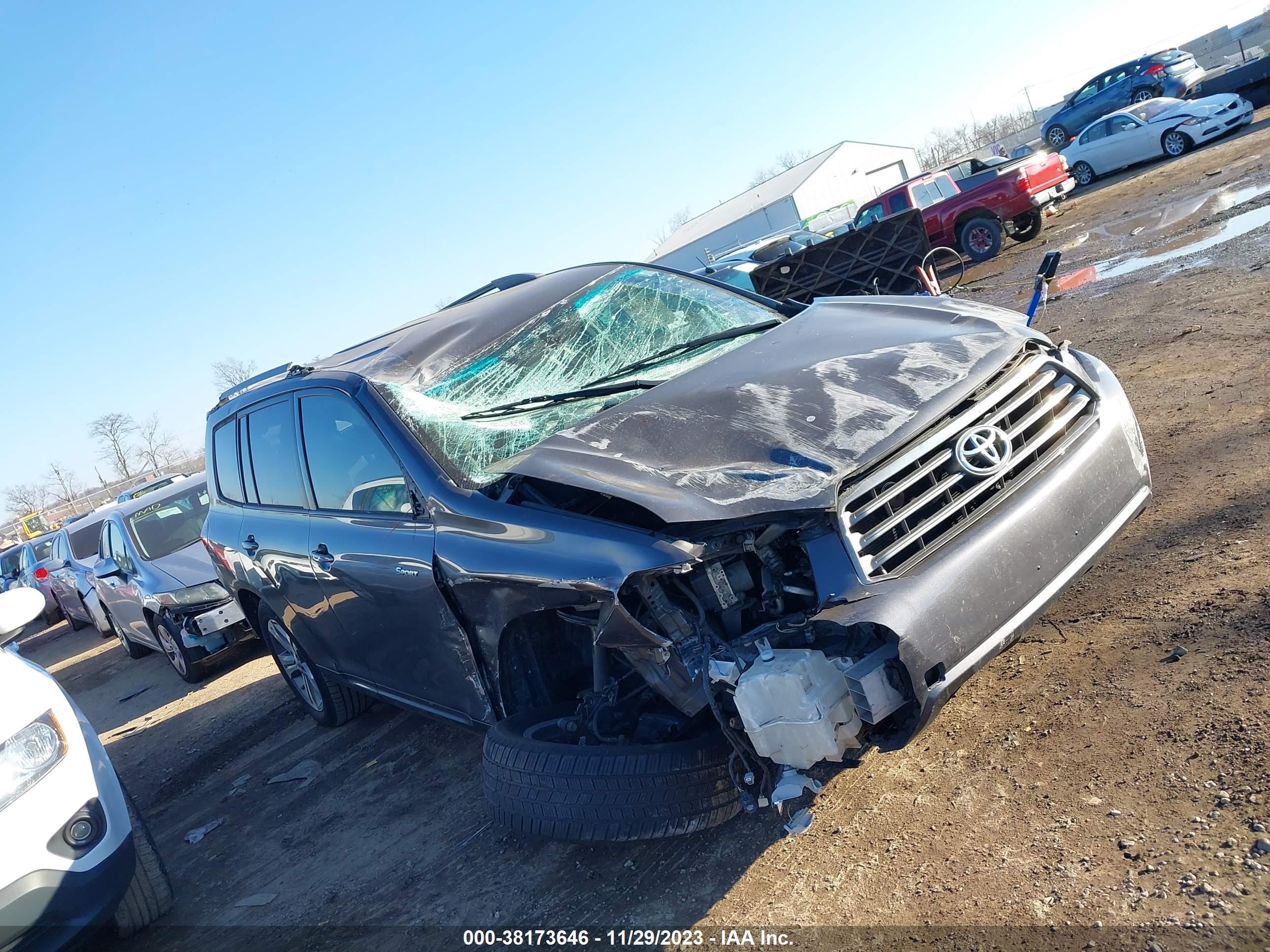 TOYOTA HIGHLANDER 2008 jteds43a582020845