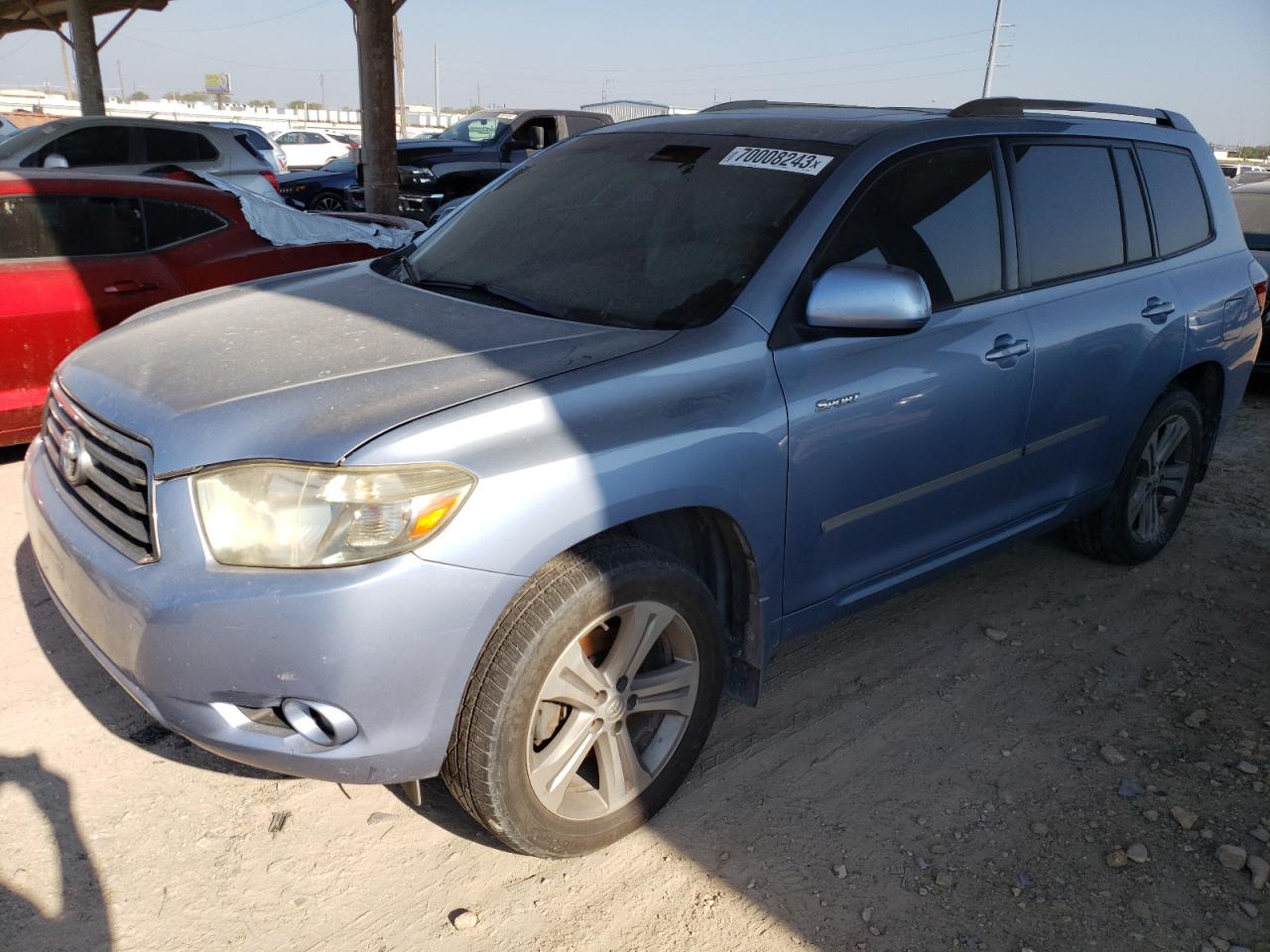 TOYOTA HIGHLANDER 2008 jteds43a582056874