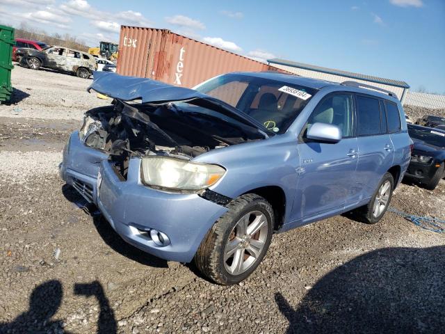 TOYOTA HIGHLANDER 2008 jteds43a782025674