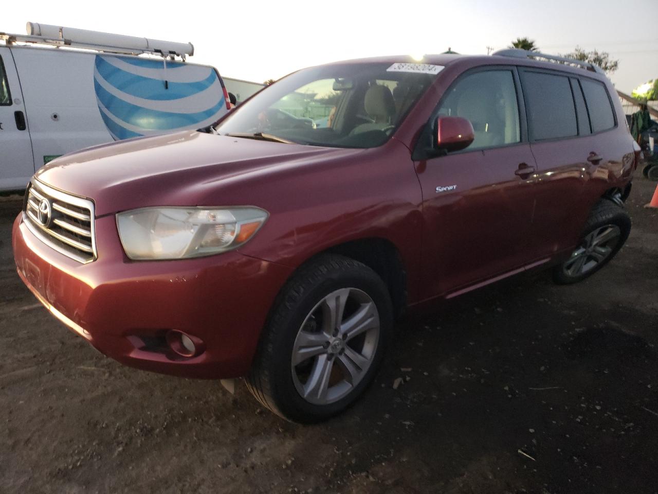 TOYOTA HIGHLANDER 2008 jteds43a982012957