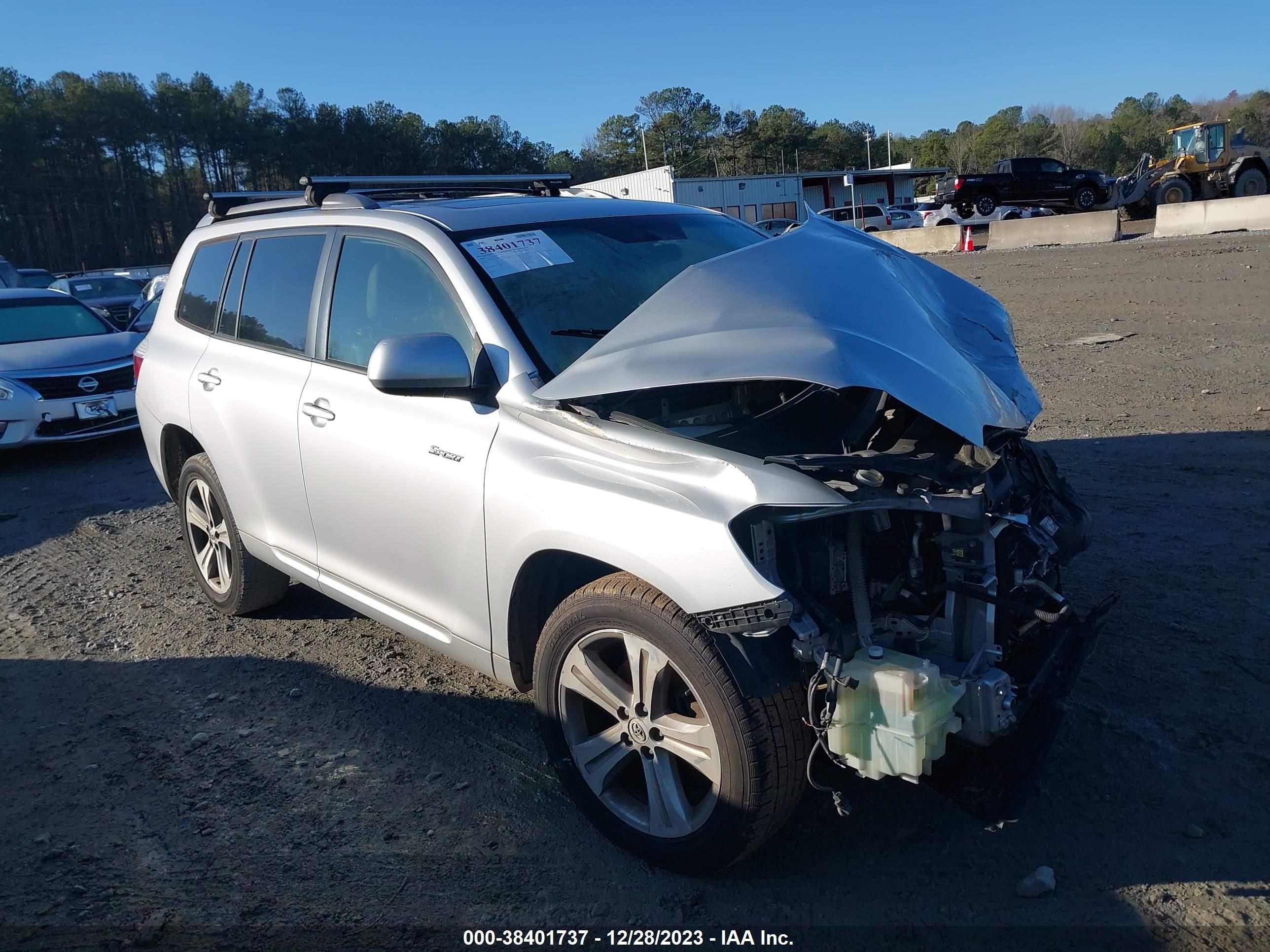 TOYOTA HIGHLANDER 2008 jteds43a982031850