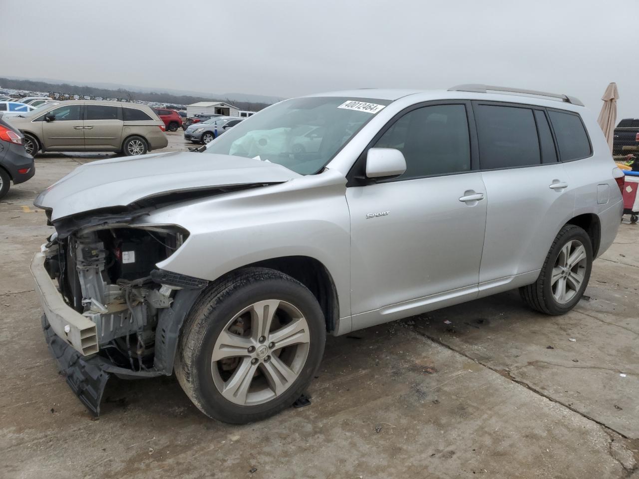 TOYOTA HIGHLANDER 2009 jteds43a992092486