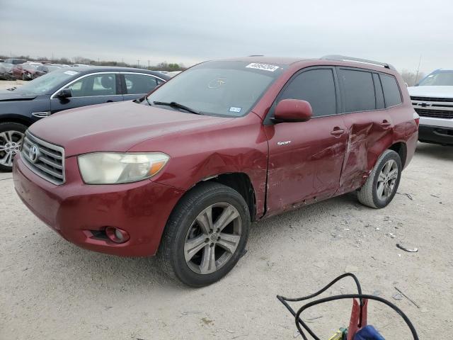 TOYOTA HIGHLANDER 2008 jteds43ax82021859