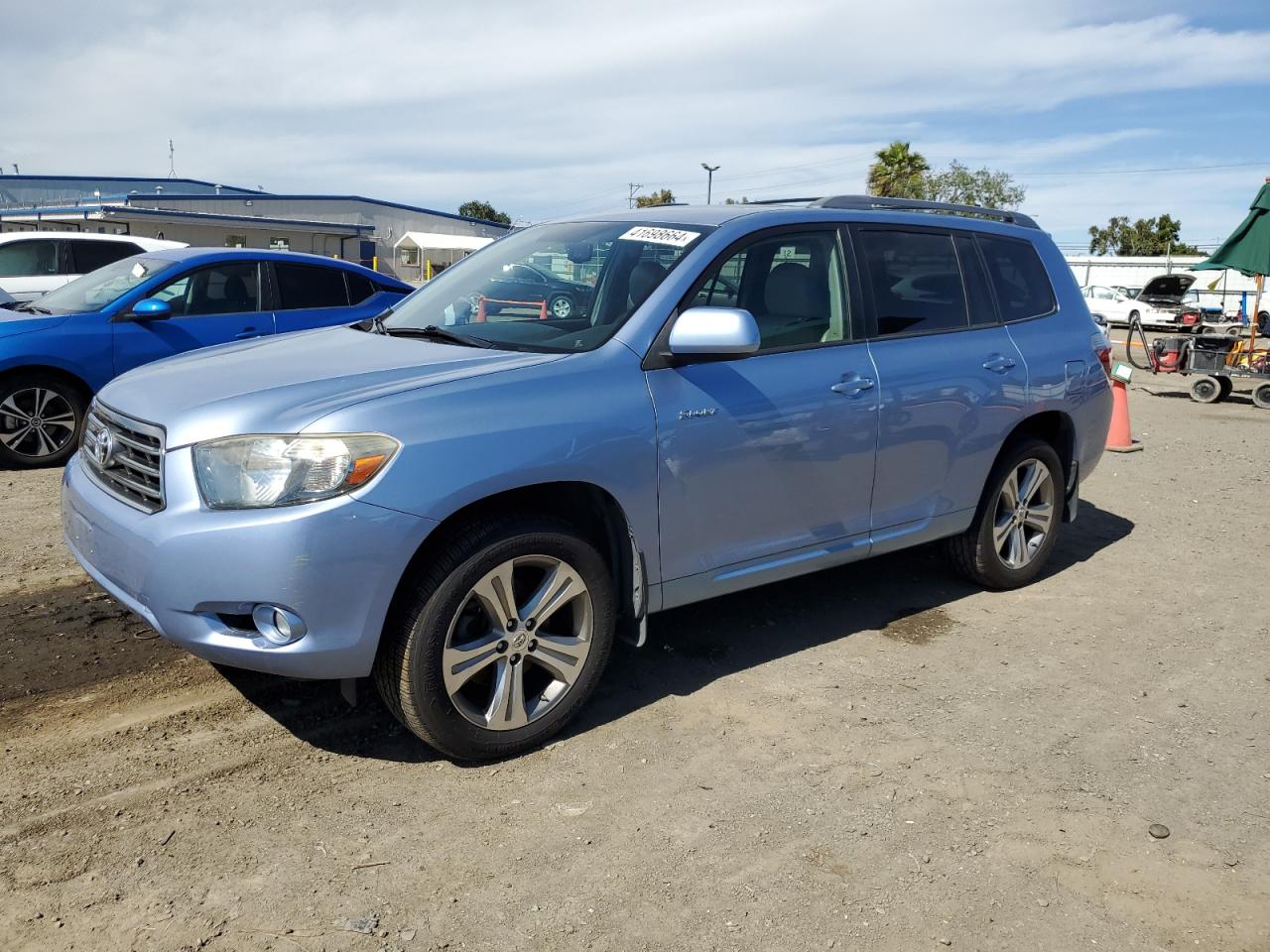 TOYOTA HIGHLANDER 2009 jteds43ax92089404