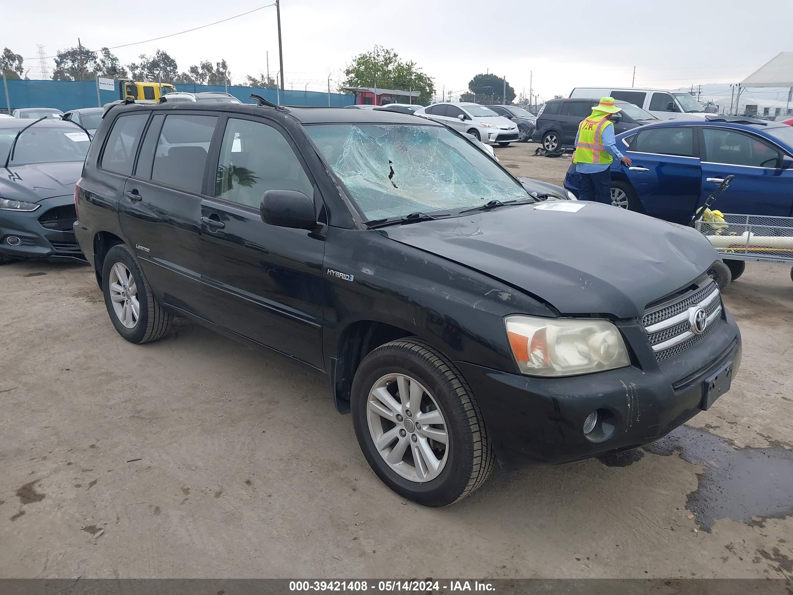 TOYOTA HIGHLANDER 2006 jtedw21a160011399