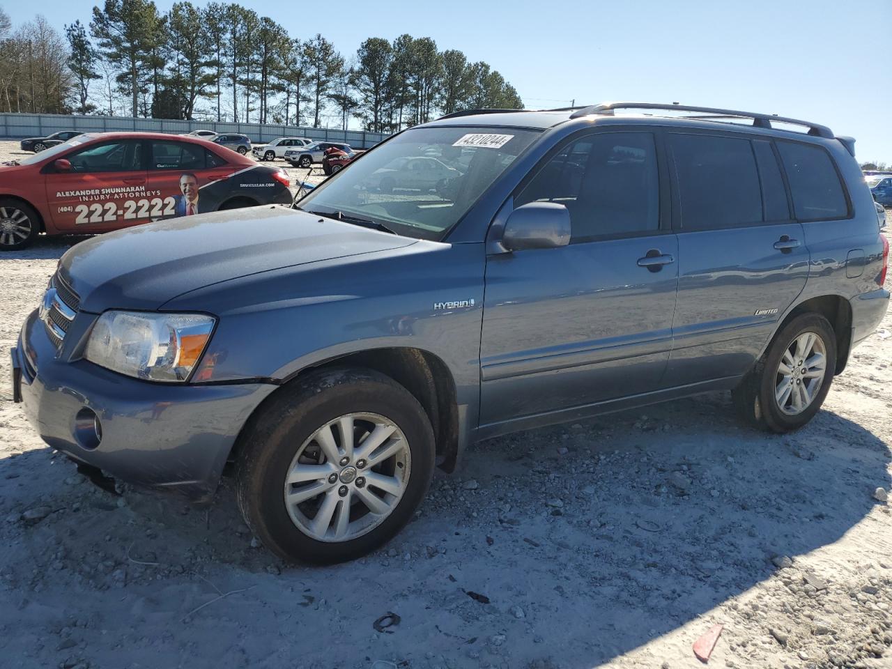 TOYOTA HIGHLANDER 2006 jtedw21a260009337