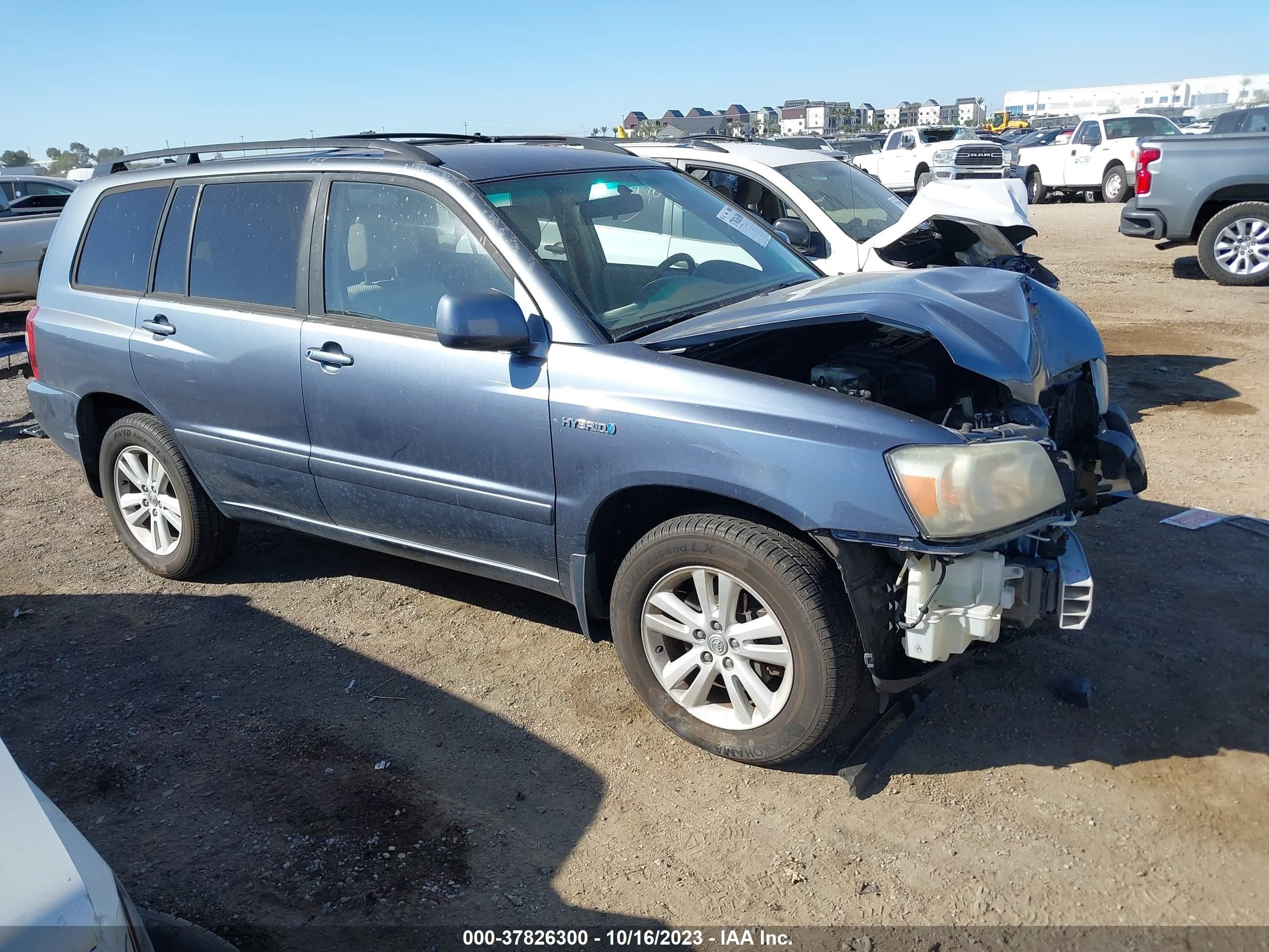 TOYOTA HIGHLANDER 2006 jtedw21a260009516