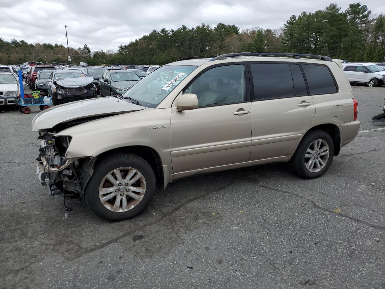 TOYOTA HIGHLANDER 2006 jtedw21a360001599