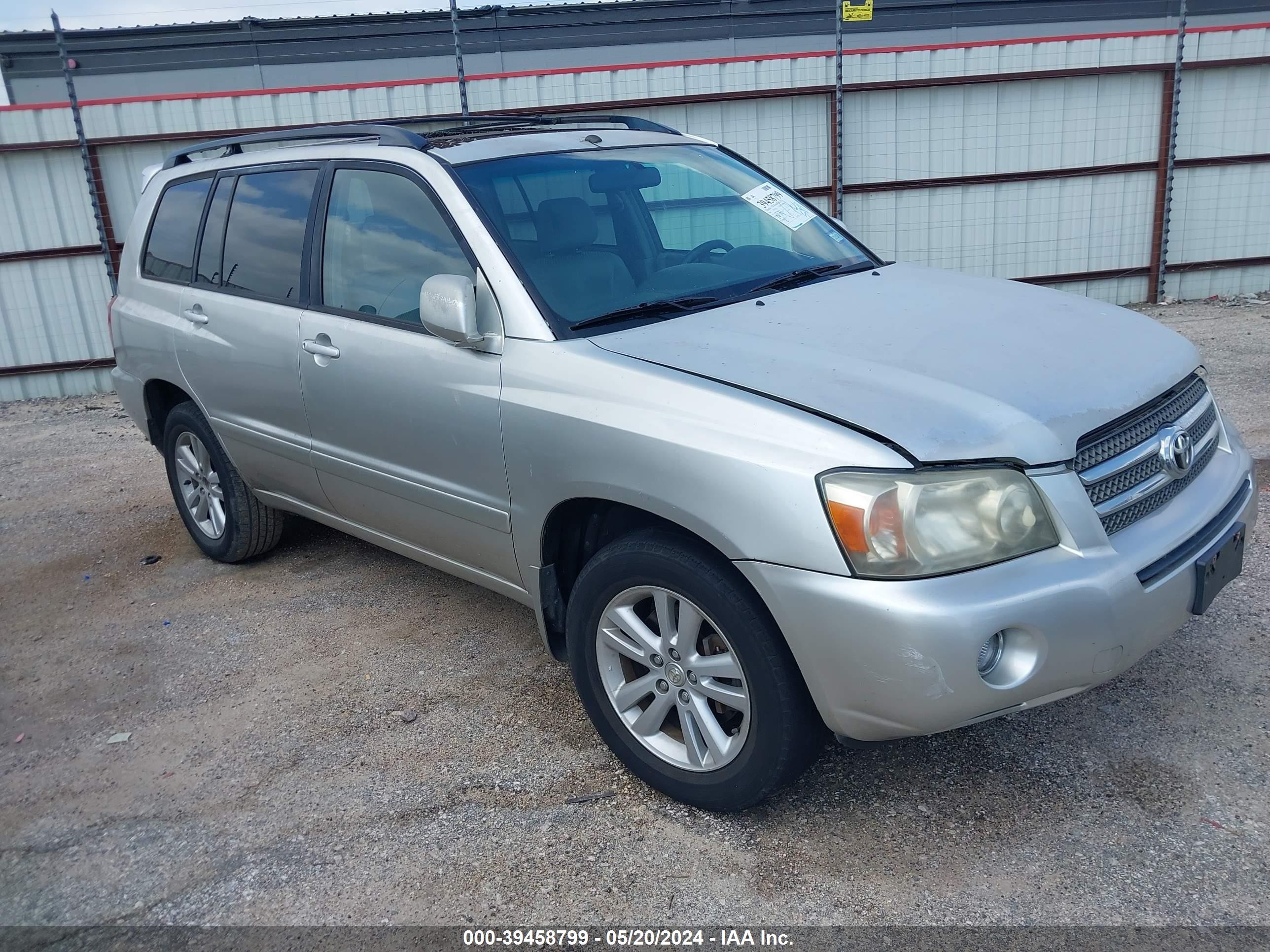 TOYOTA HIGHLANDER 2006 jtedw21a560007176