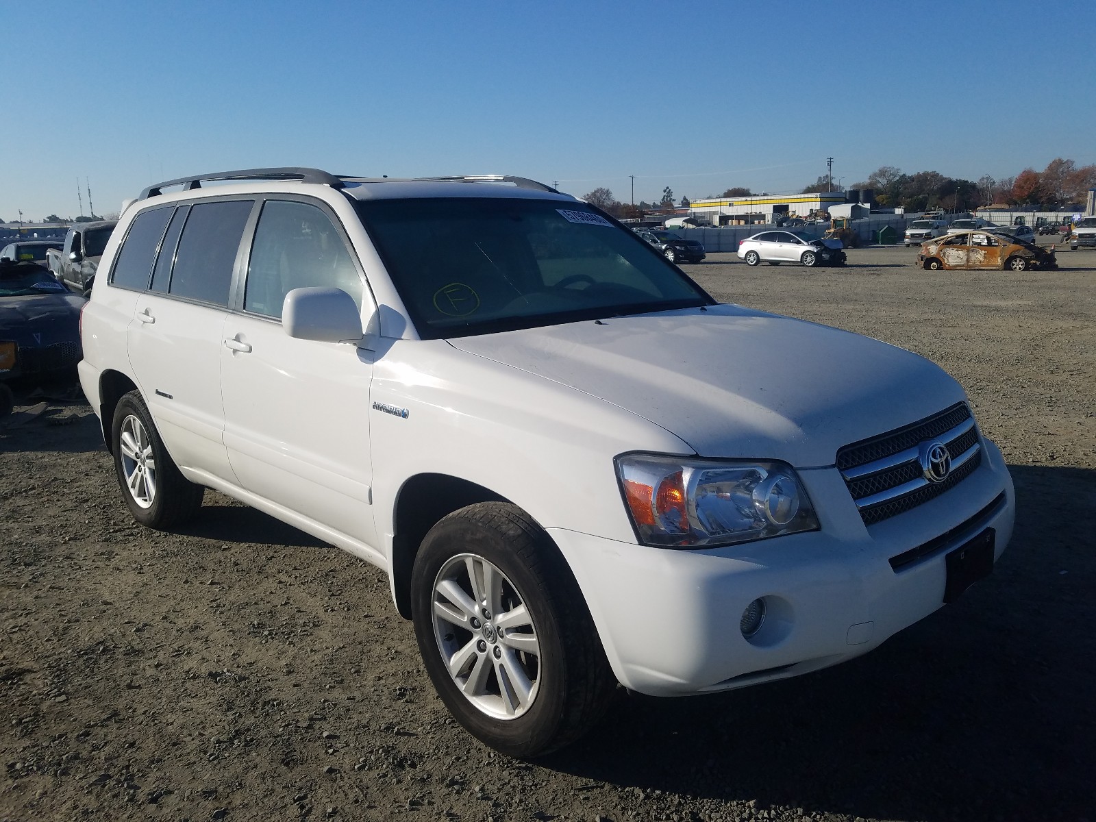 TOYOTA HIGHLANDER 2007 jtedw21a670018978