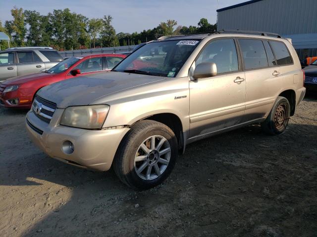 TOYOTA HIGHLANDER 2006 jtedw21ax60003320