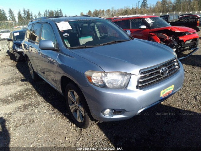 TOYOTA HIGHLANDER 2010 jteek3ehxa2152496