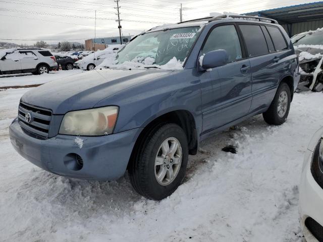 TOYOTA HIGHLANDER 2004 jteep21a040018178