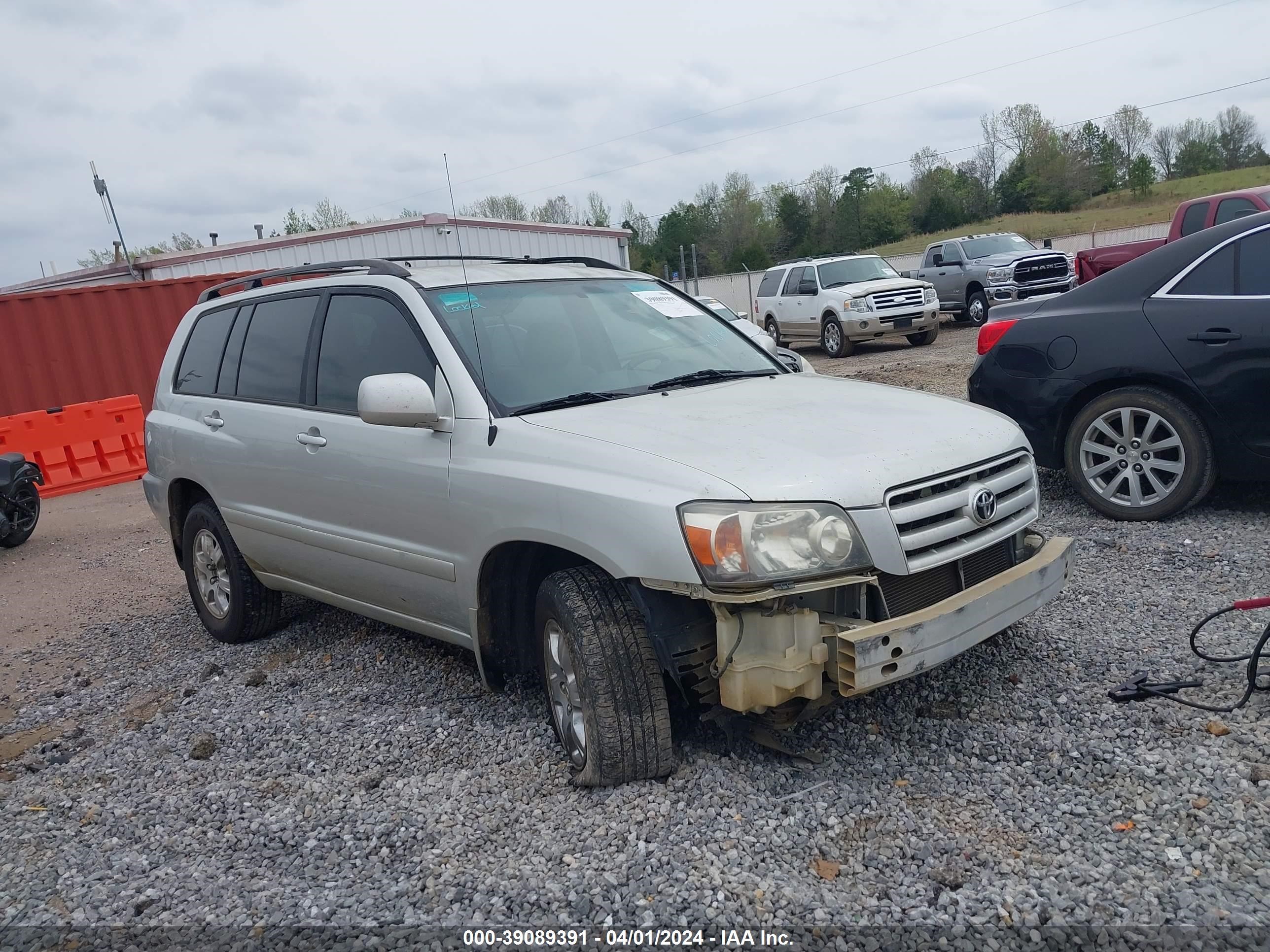 TOYOTA HIGHLANDER 2004 jteep21a040029620