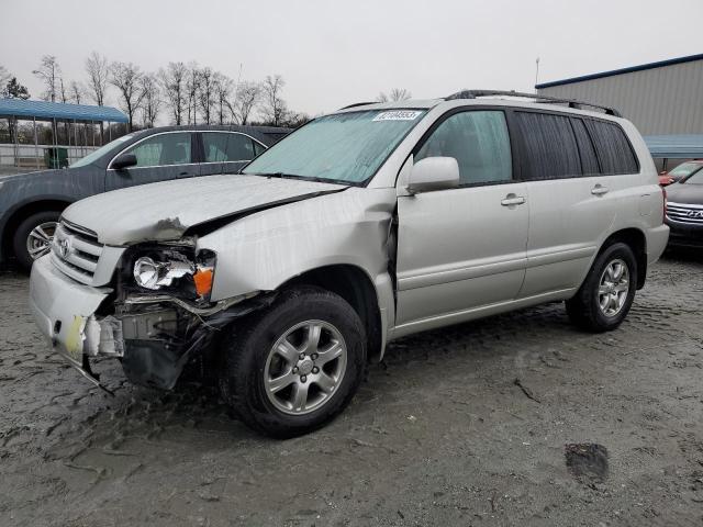 TOYOTA HIGHLANDER 2005 jteep21a050100543