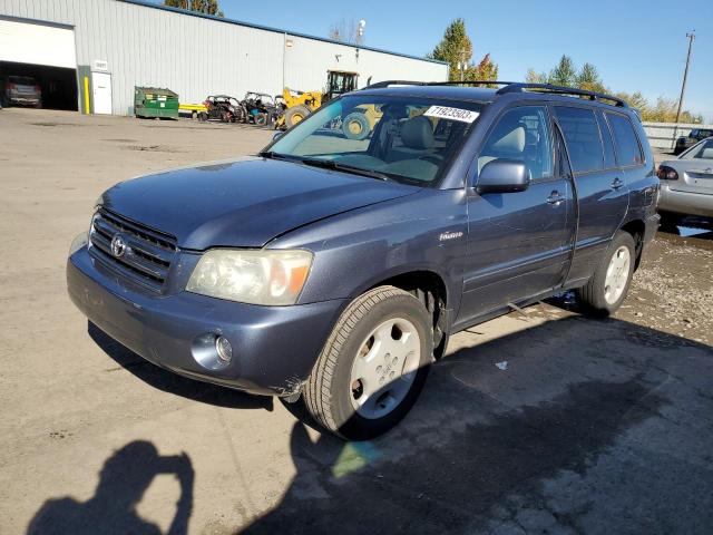 TOYOTA HIGHLANDER 2005 jteep21a050113650