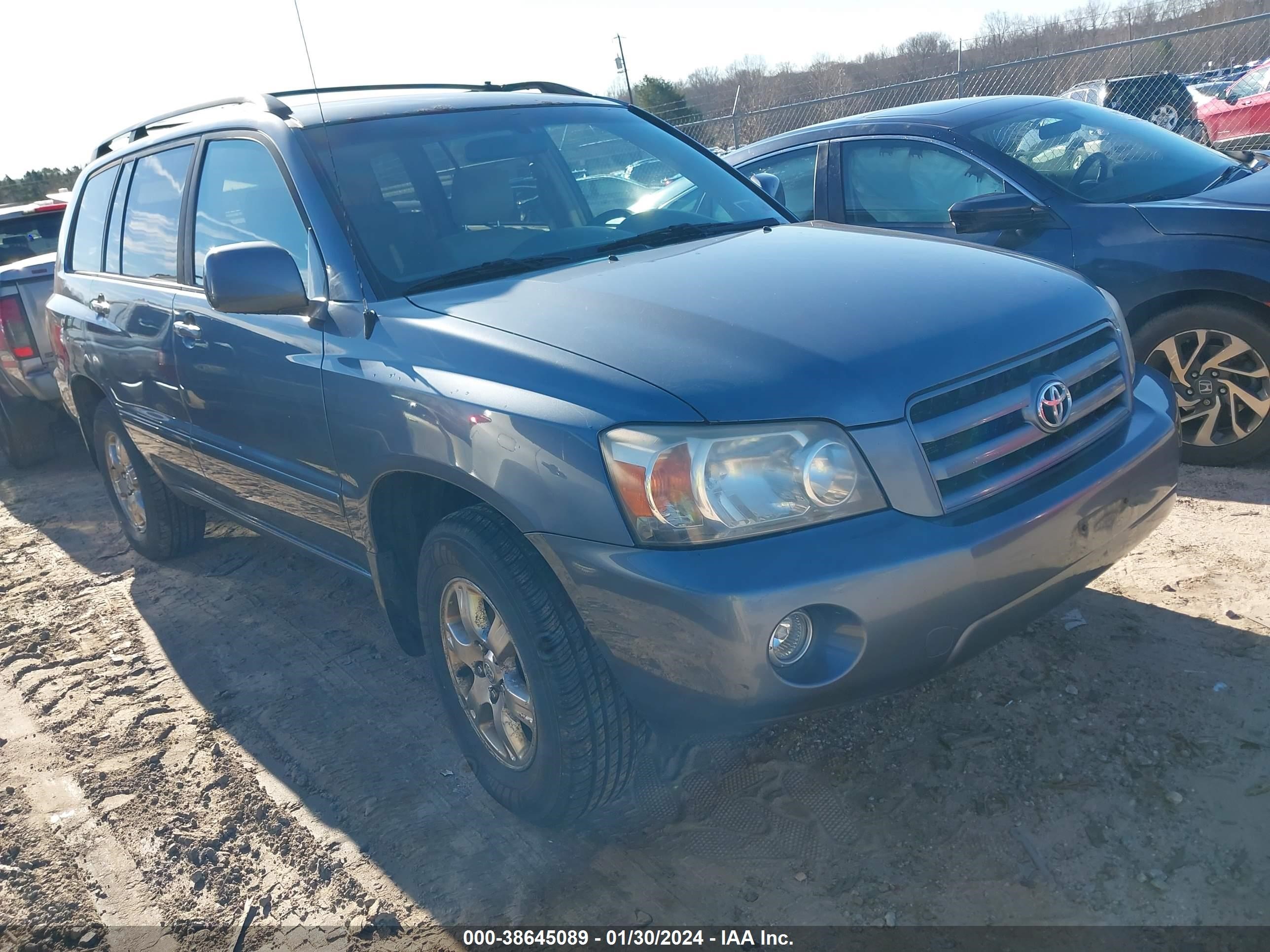 TOYOTA HIGHLANDER 2006 jteep21a060140672