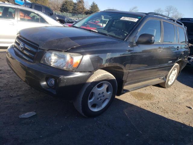 TOYOTA HIGHLANDER 2007 jteep21a070195429