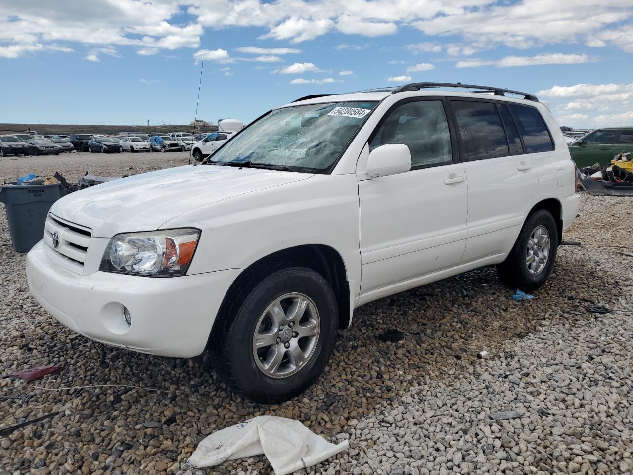 TOYOTA HIGHLANDER 2007 jteep21a070215422