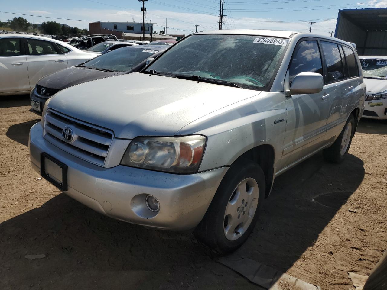 TOYOTA HIGHLANDER 2004 jteep21a140060438