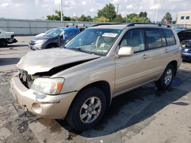 TOYOTA HIGHLANDER 2005 jteep21a150095465