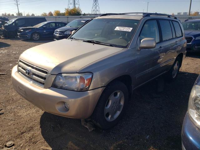 TOYOTA HIGHLANDER 2005 jteep21a150119389