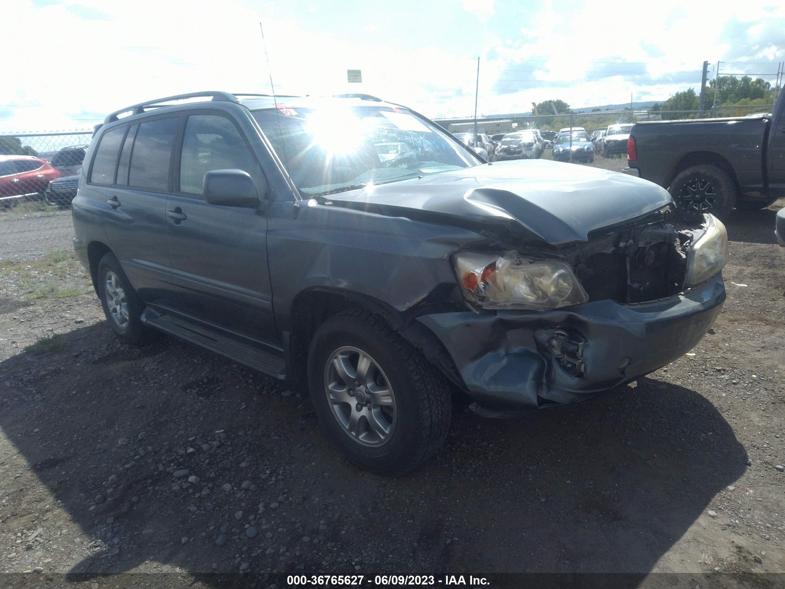 TOYOTA HIGHLANDER 2005 jteep21a150127220