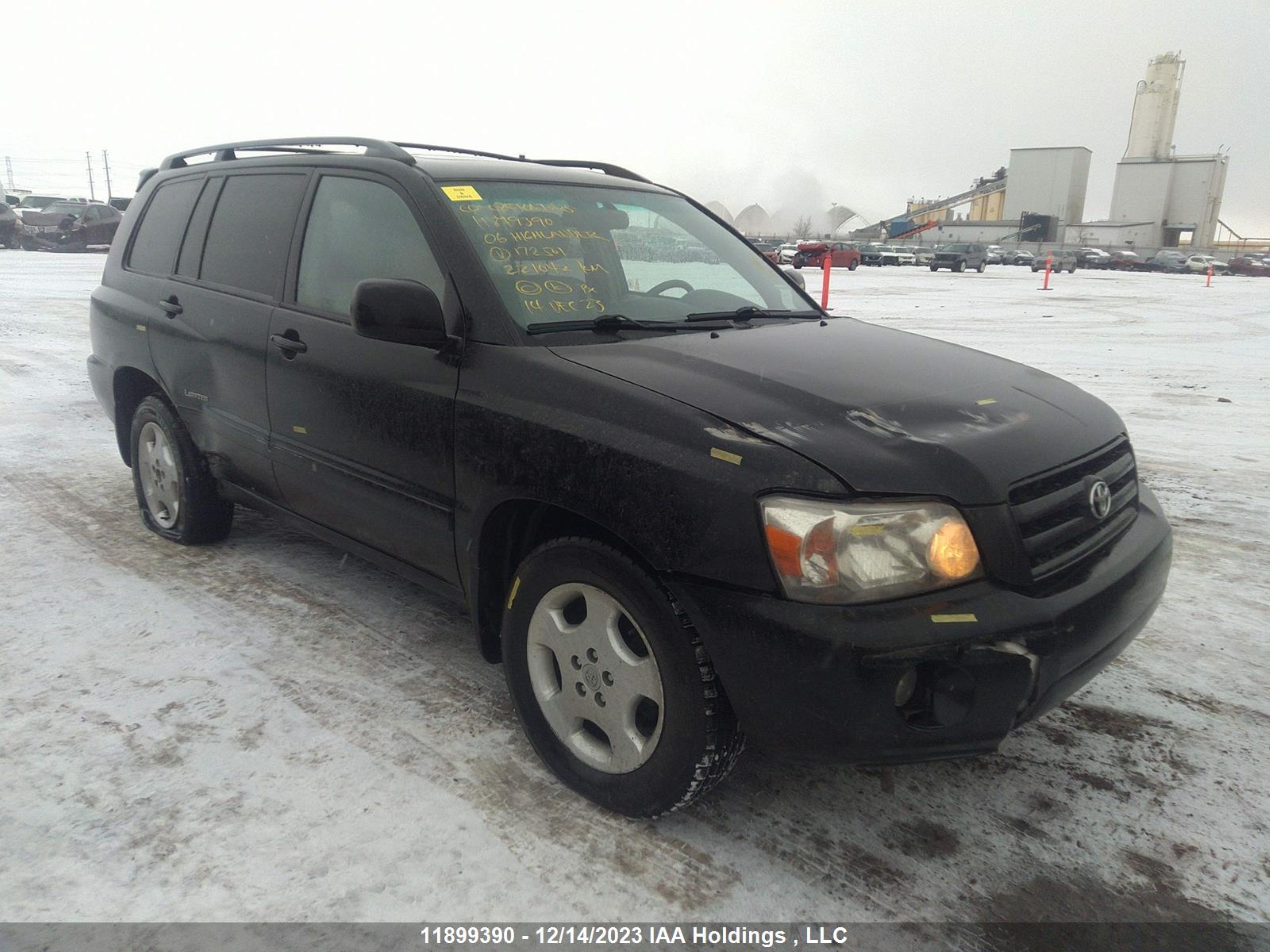 TOYOTA HIGHLANDER 2006 jteep21a160172501