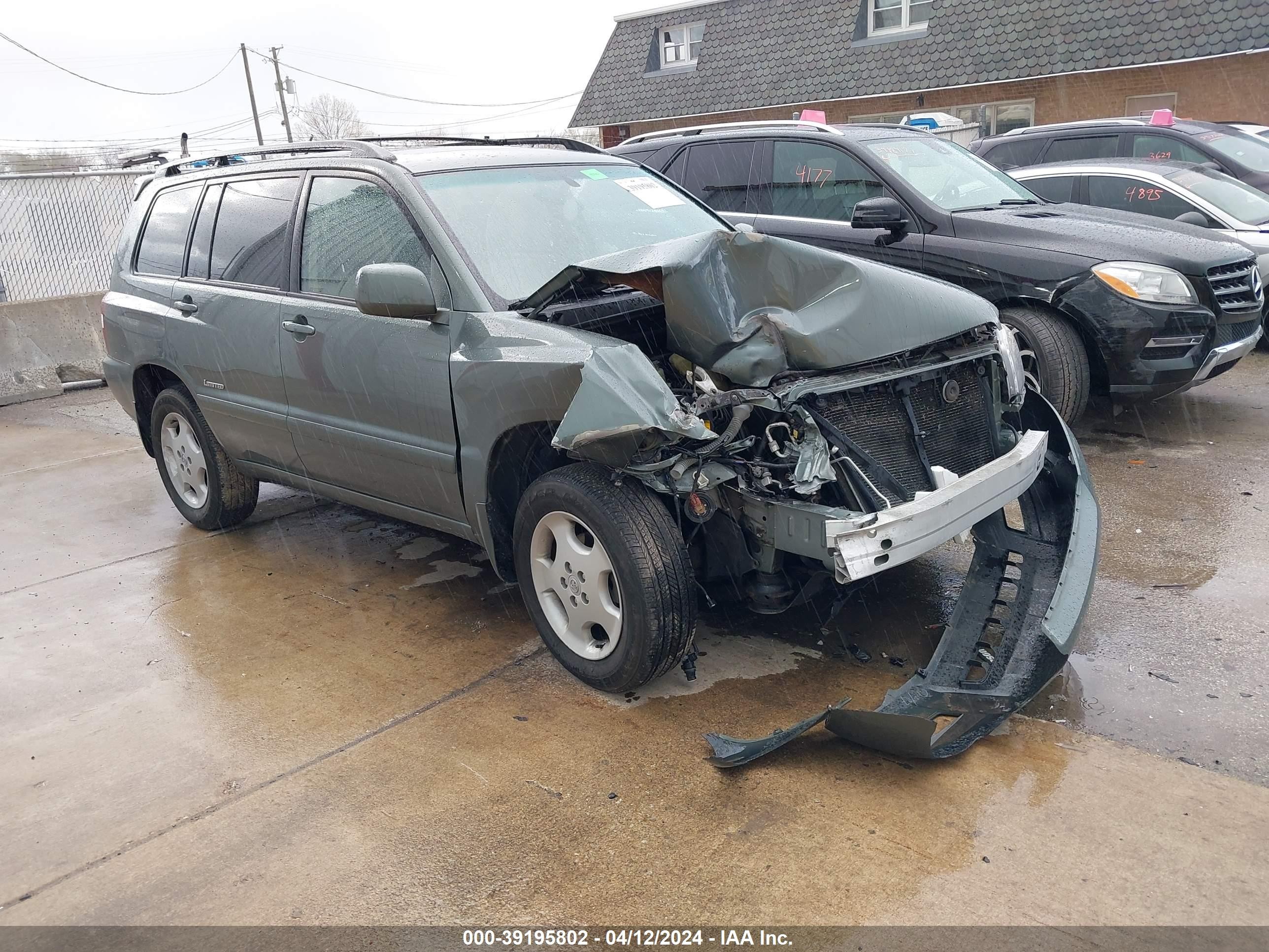 TOYOTA HIGHLANDER 2007 jteep21a170208205