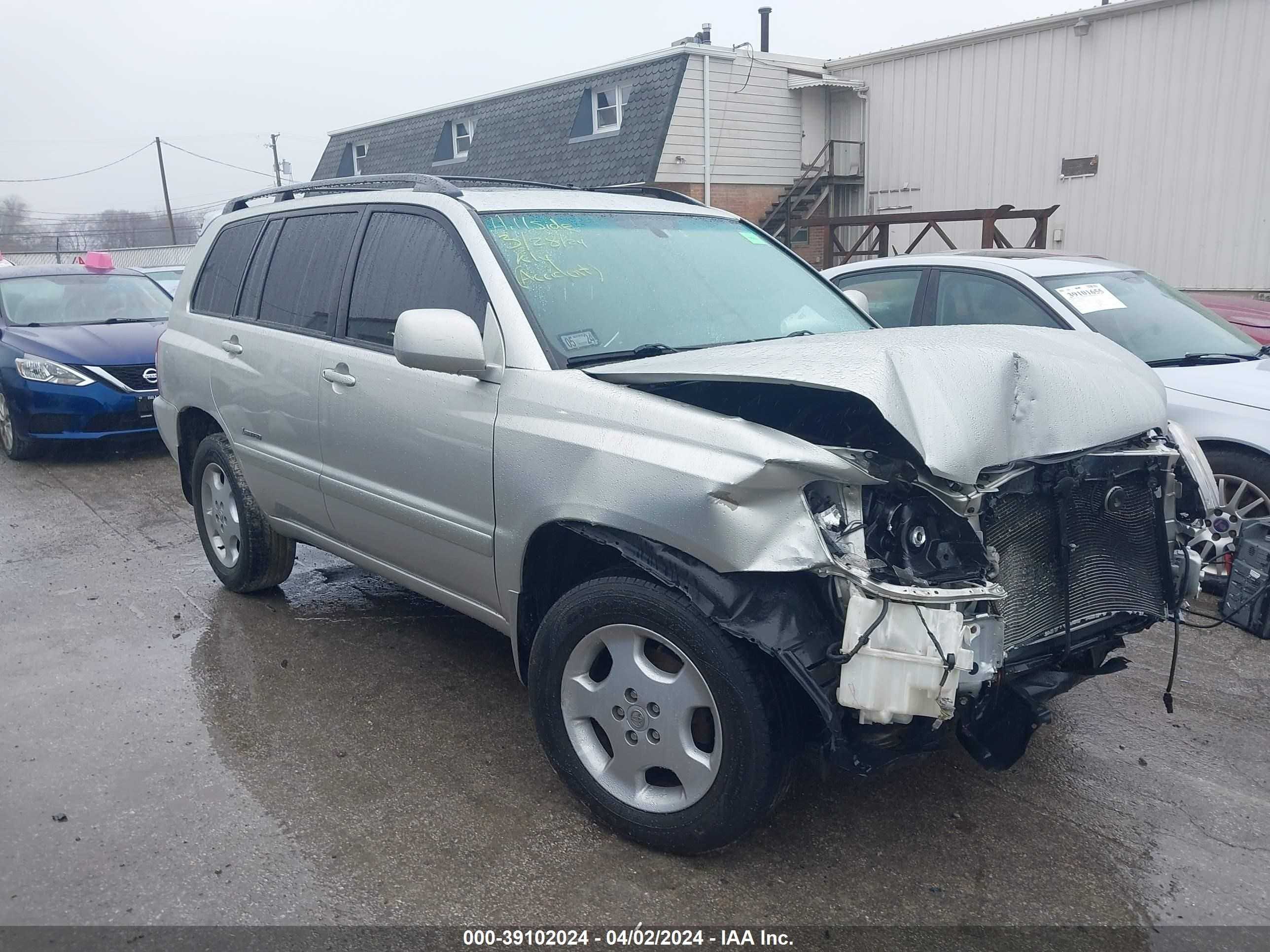 TOYOTA HIGHLANDER 2007 jteep21a170216045