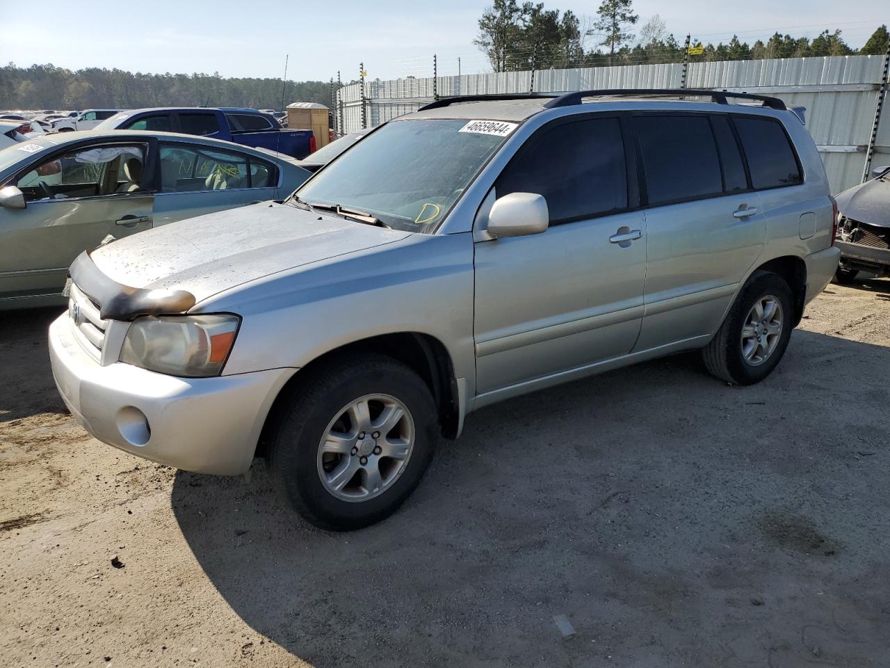 TOYOTA HIGHLANDER 2007 jteep21a170222685