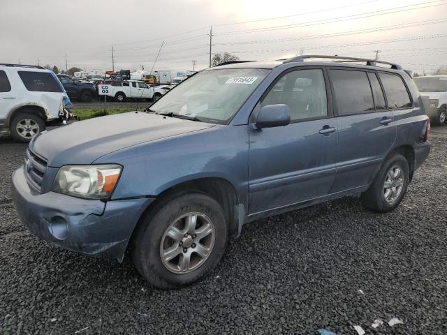 TOYOTA HIGHLANDER 2007 jteep21a170226395