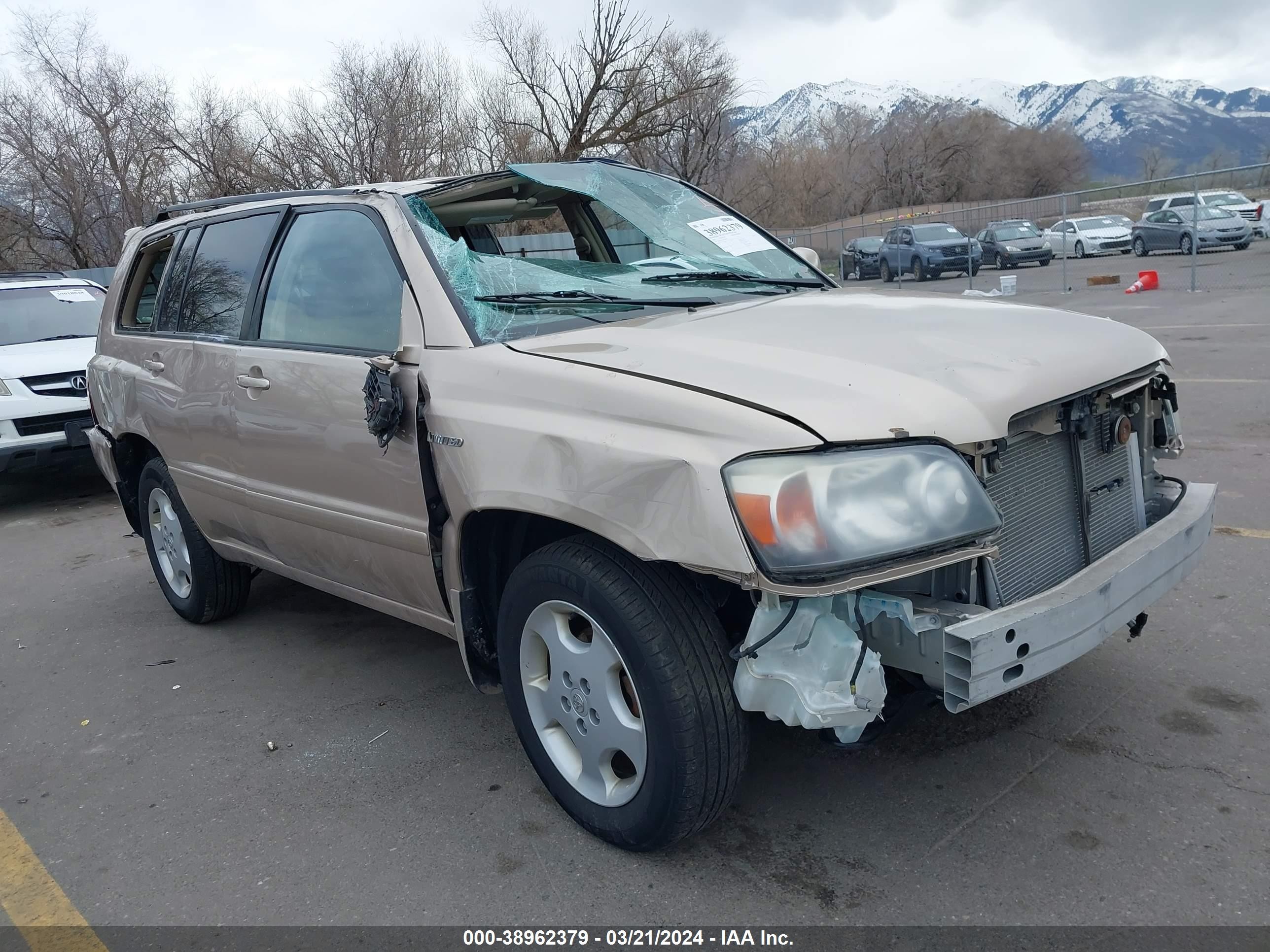 TOYOTA HIGHLANDER 2004 jteep21a240019879