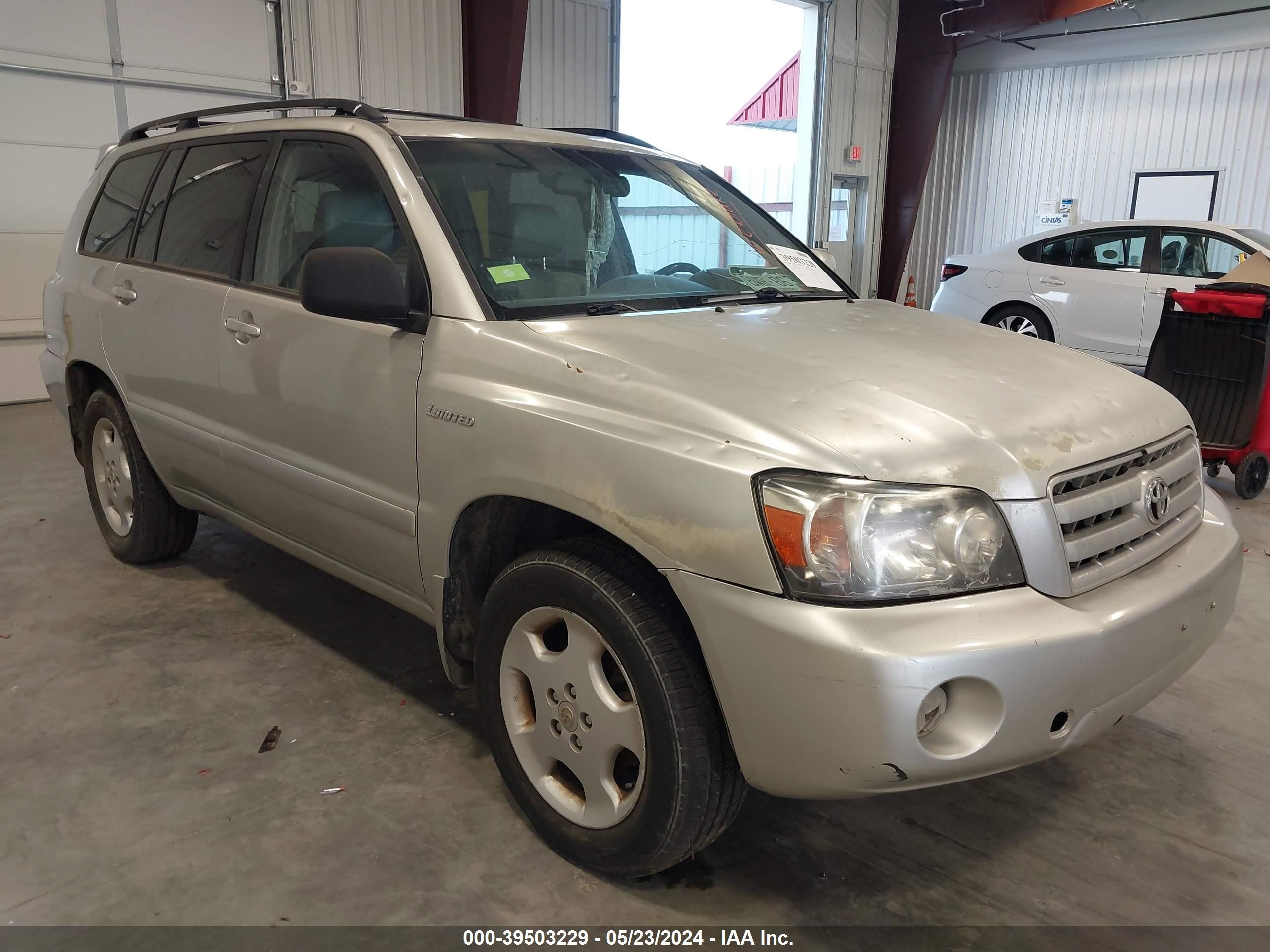 TOYOTA HIGHLANDER 2004 jteep21a240058195