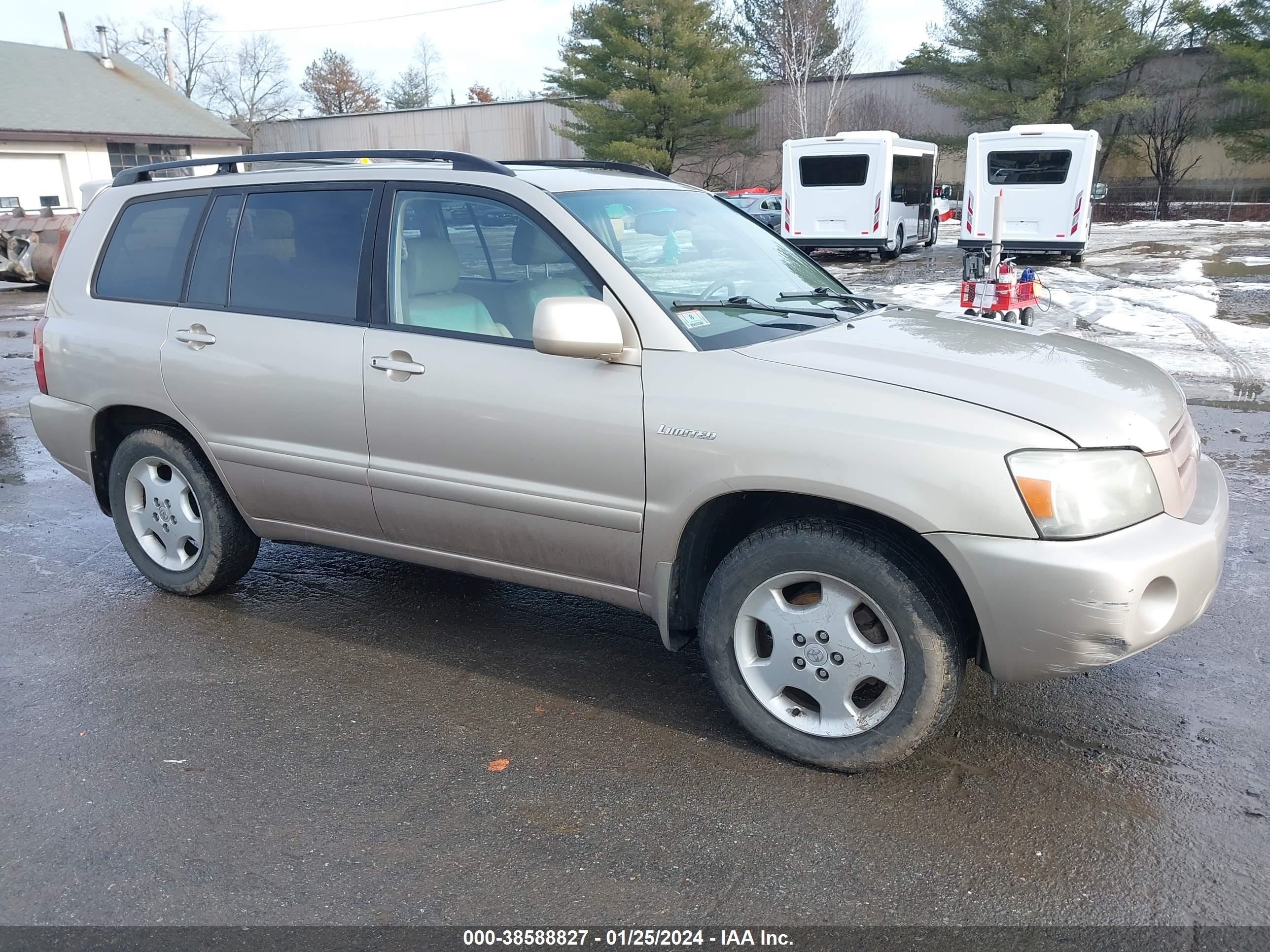 TOYOTA HIGHLANDER 2005 jteep21a250106909