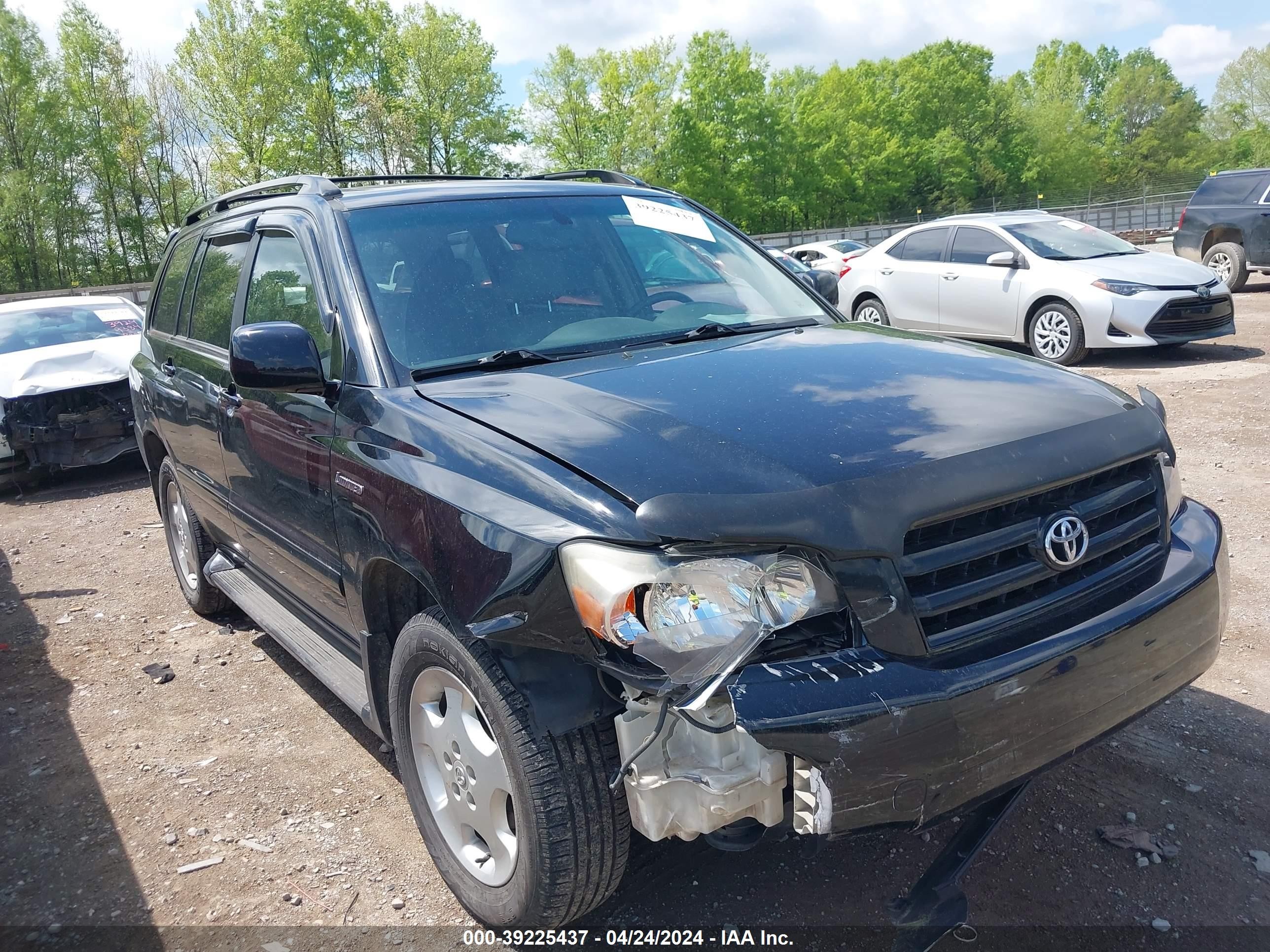 TOYOTA HIGHLANDER 2005 jteep21a250131986