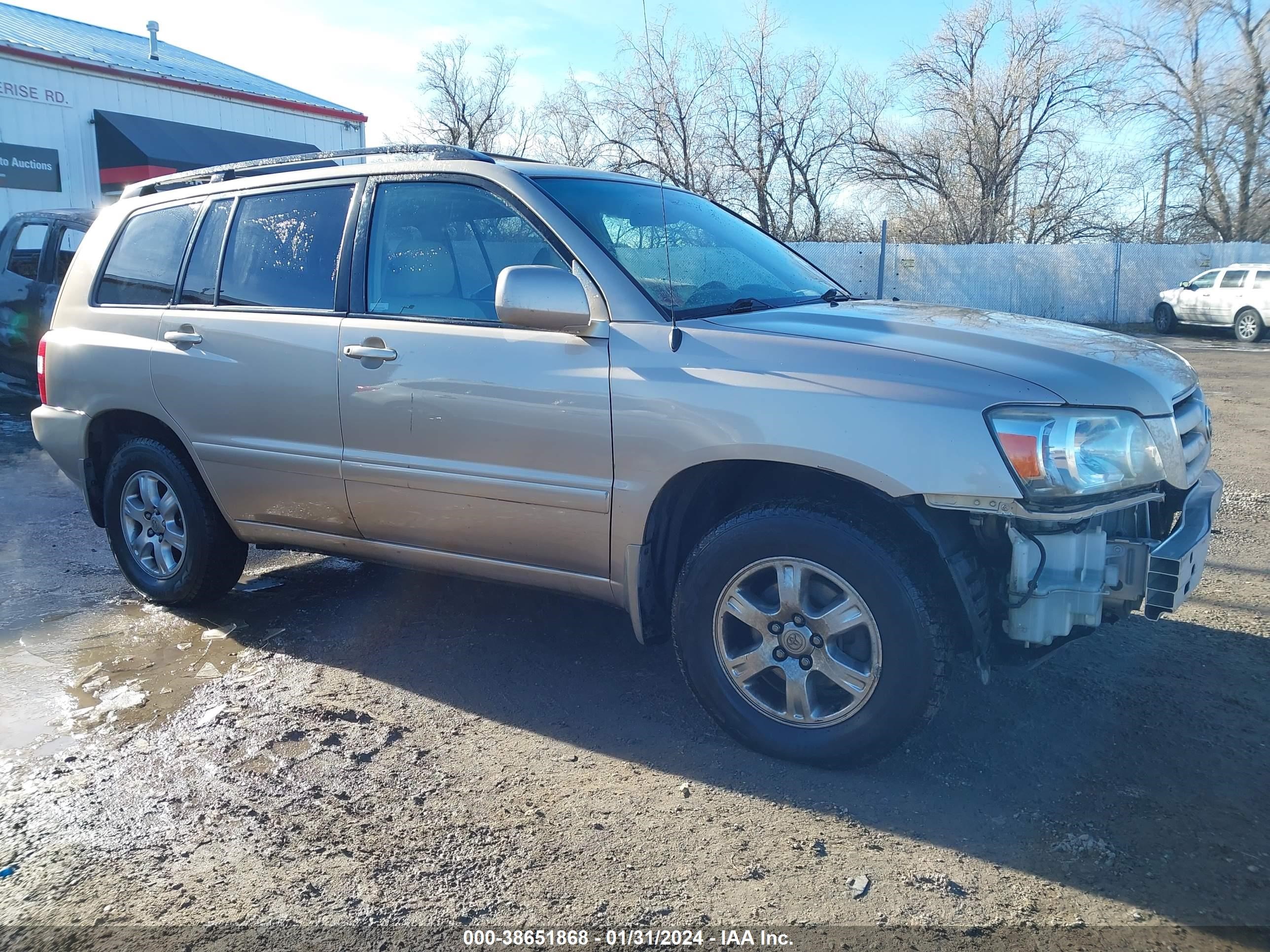 TOYOTA HIGHLANDER 2006 jteep21a260151995