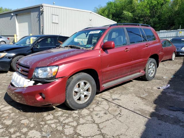 TOYOTA HIGHLANDER 2006 jteep21a260182325