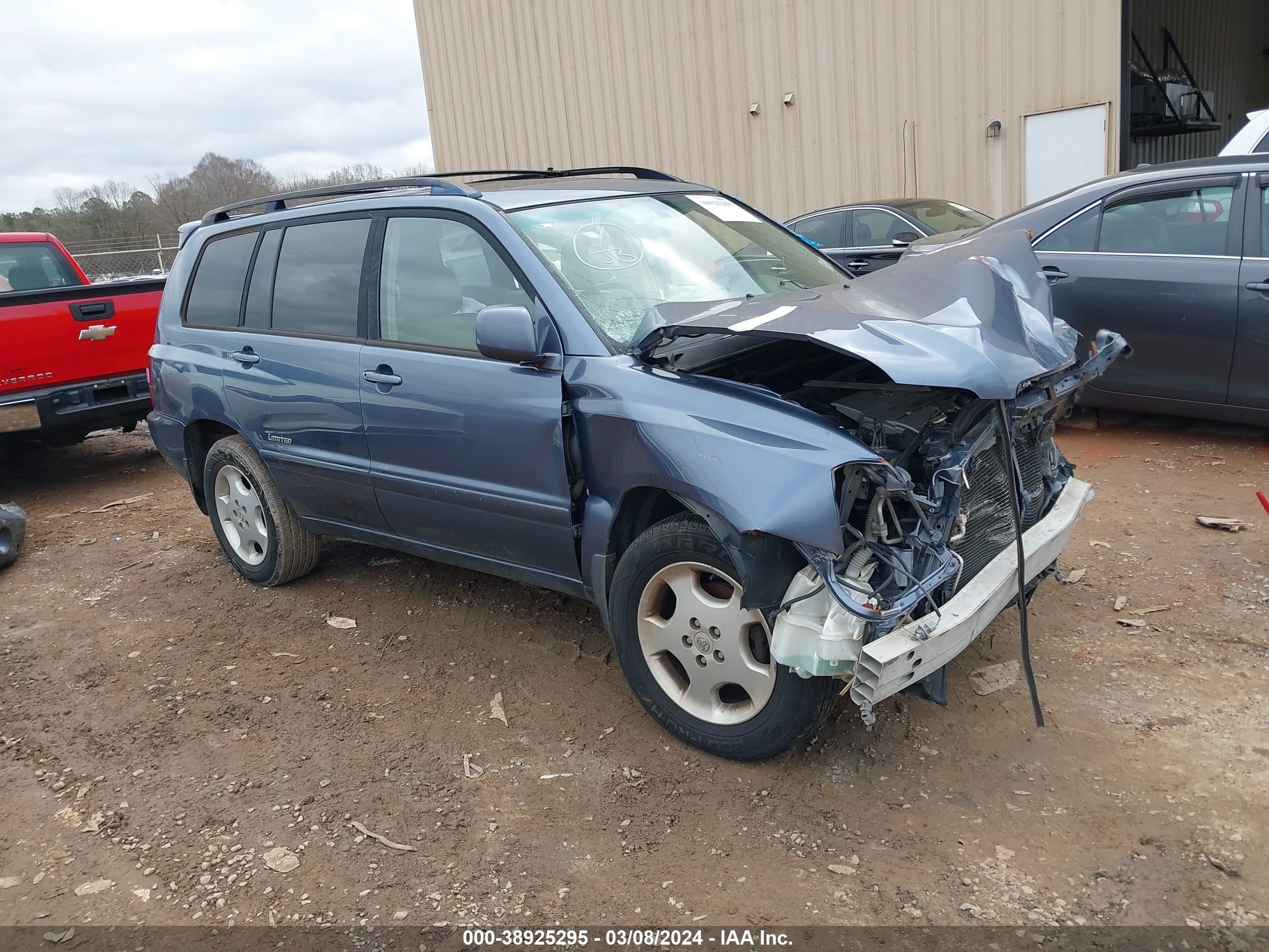 TOYOTA HIGHLANDER 2007 jteep21a270218998