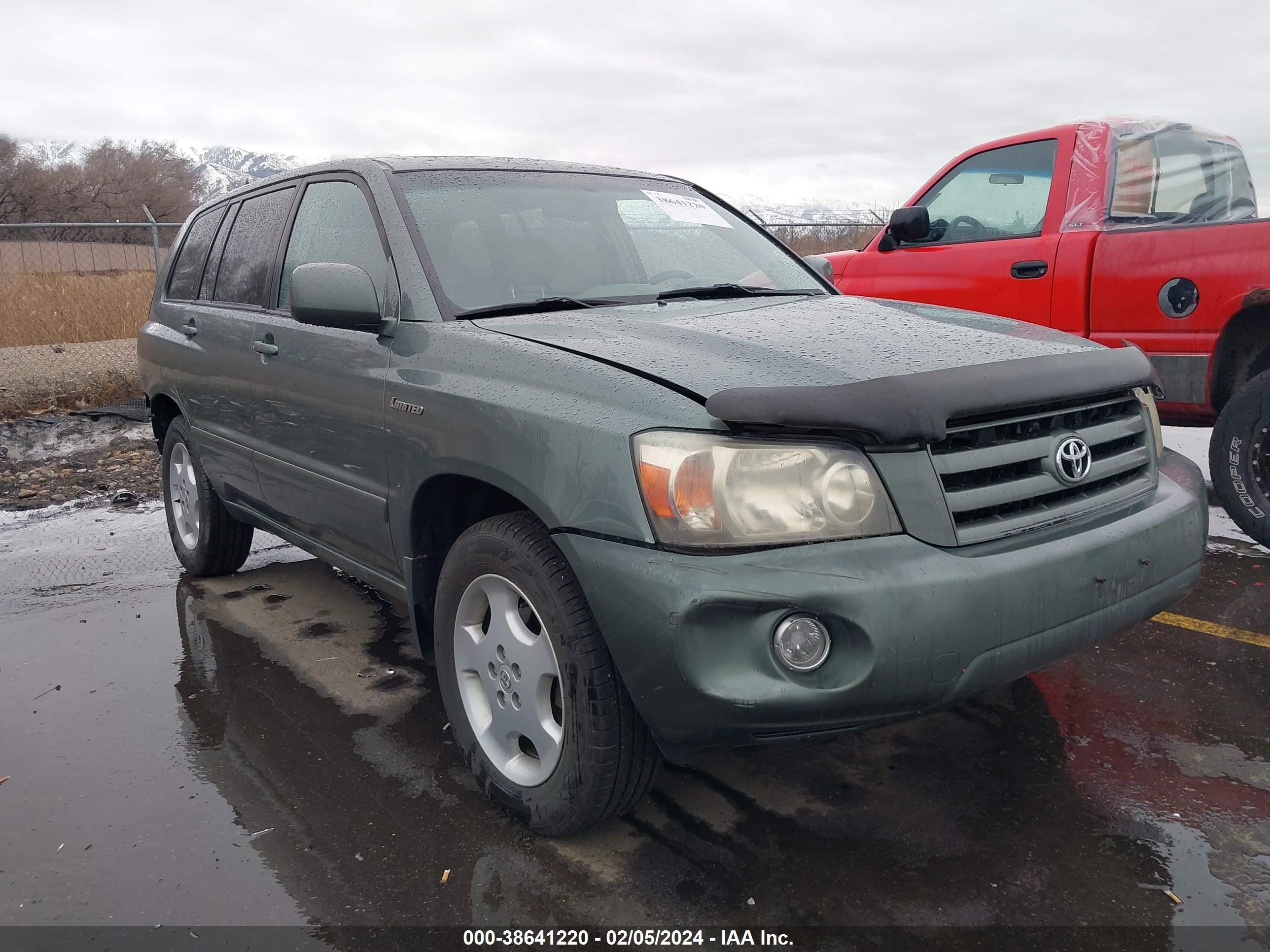 TOYOTA HIGHLANDER 2004 jteep21a340002959